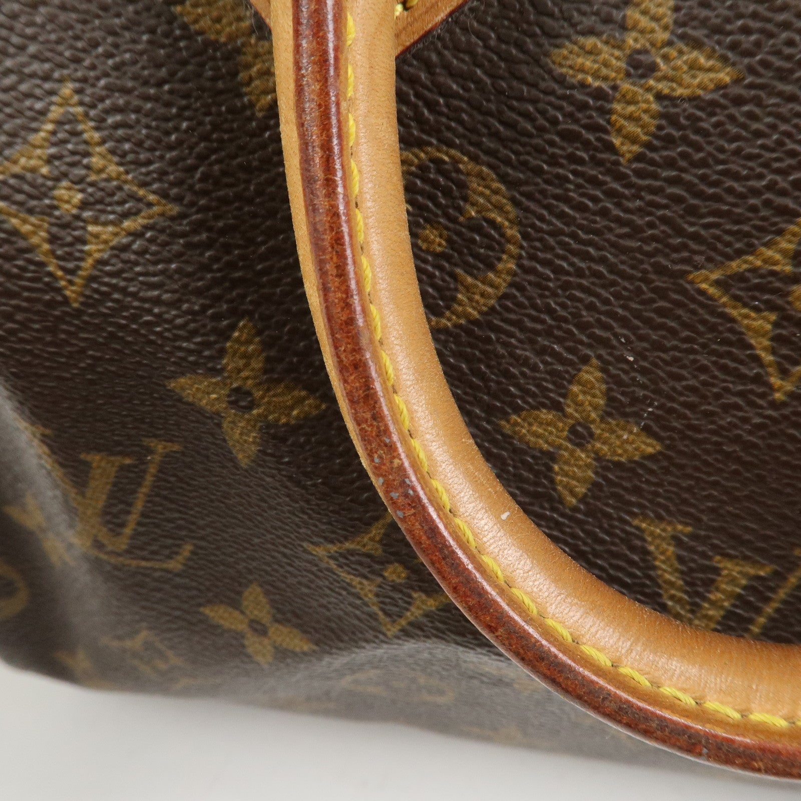 Louis Vuitton Monogram Speedy 25 Boston Bag Hand Bag Brown M41528