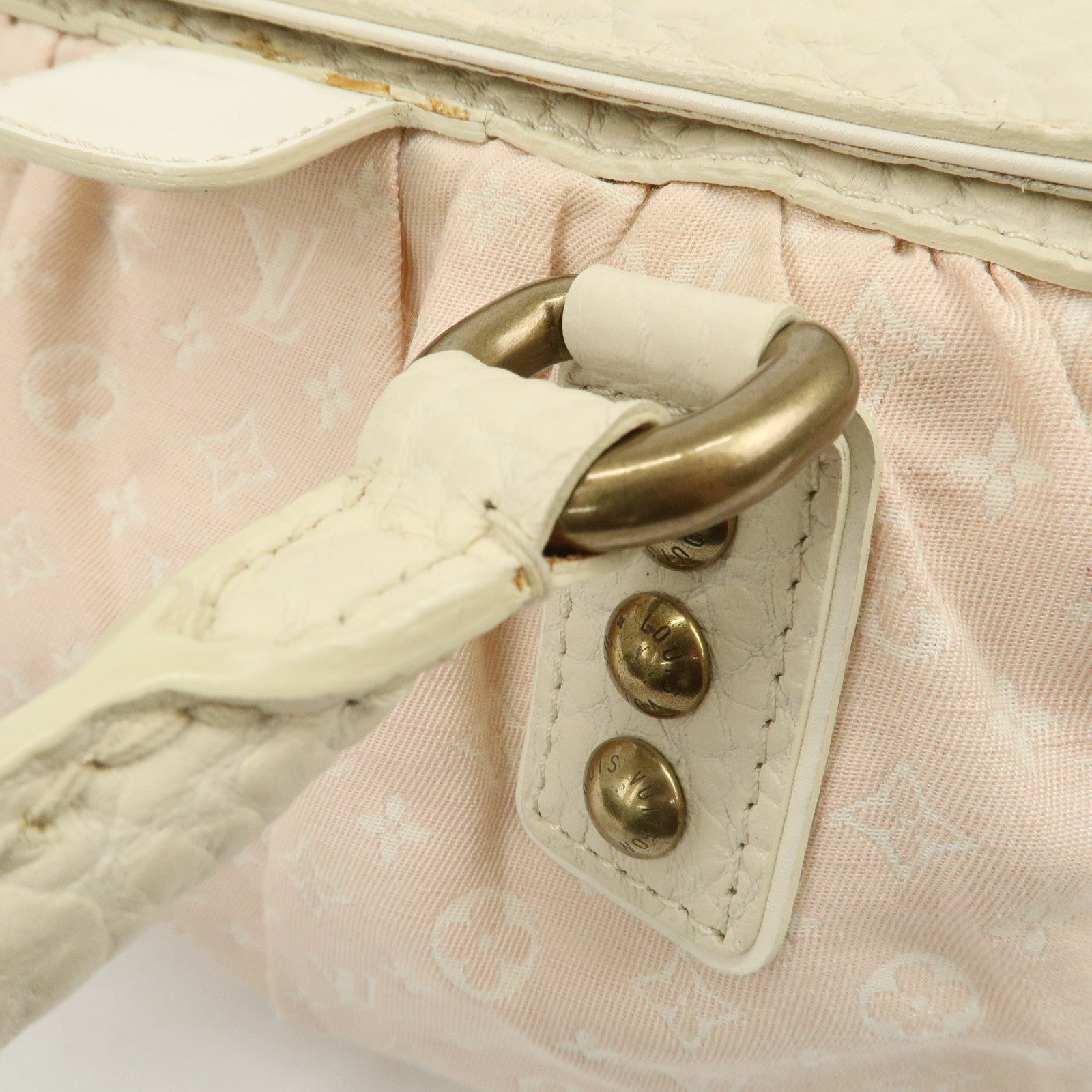 Louis Vuitton Monogram Mini Lin Trapes PM Rose M40062