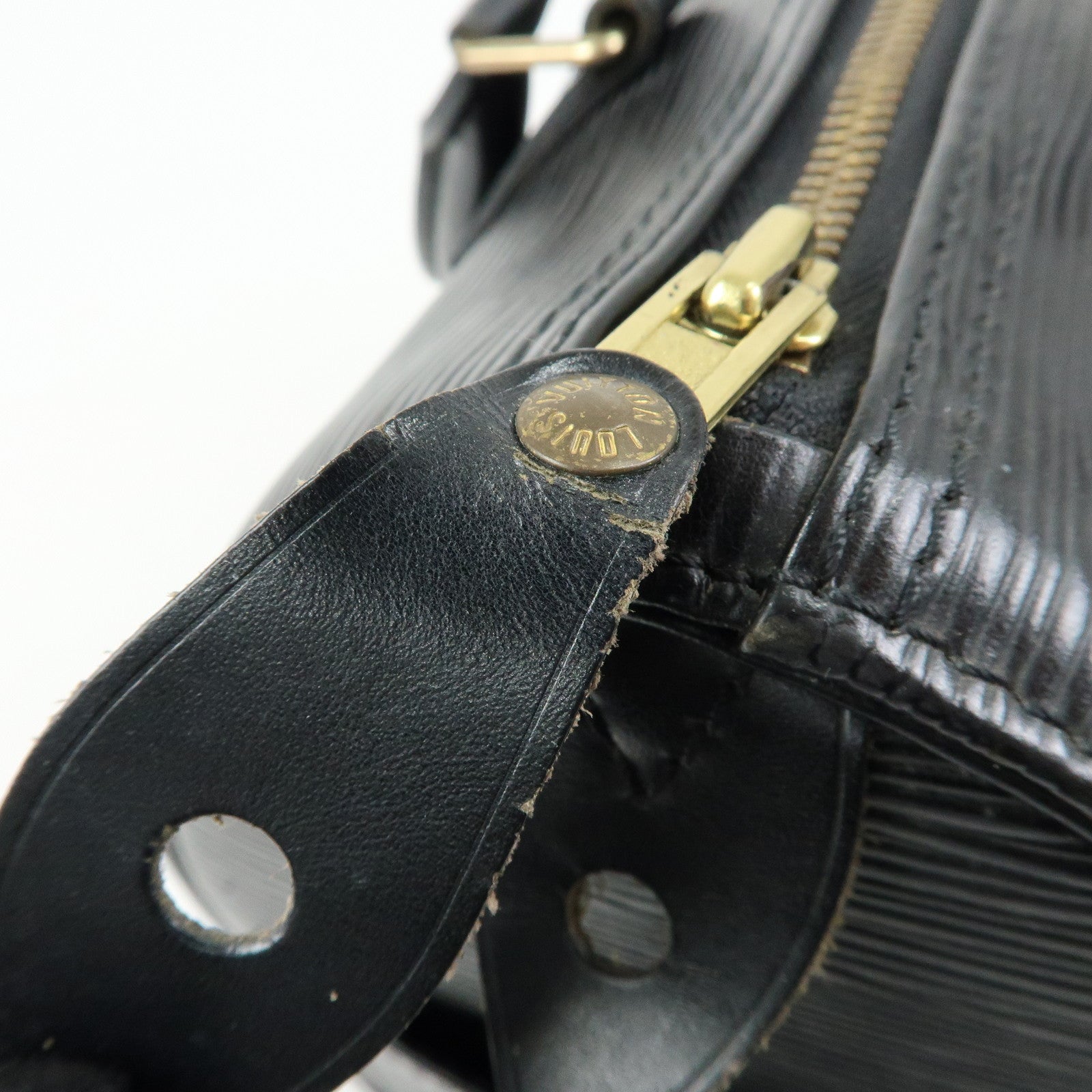 Louis Vuitton Epi Speedy 25 Boston Bag Hand Bag Noir Black M43012