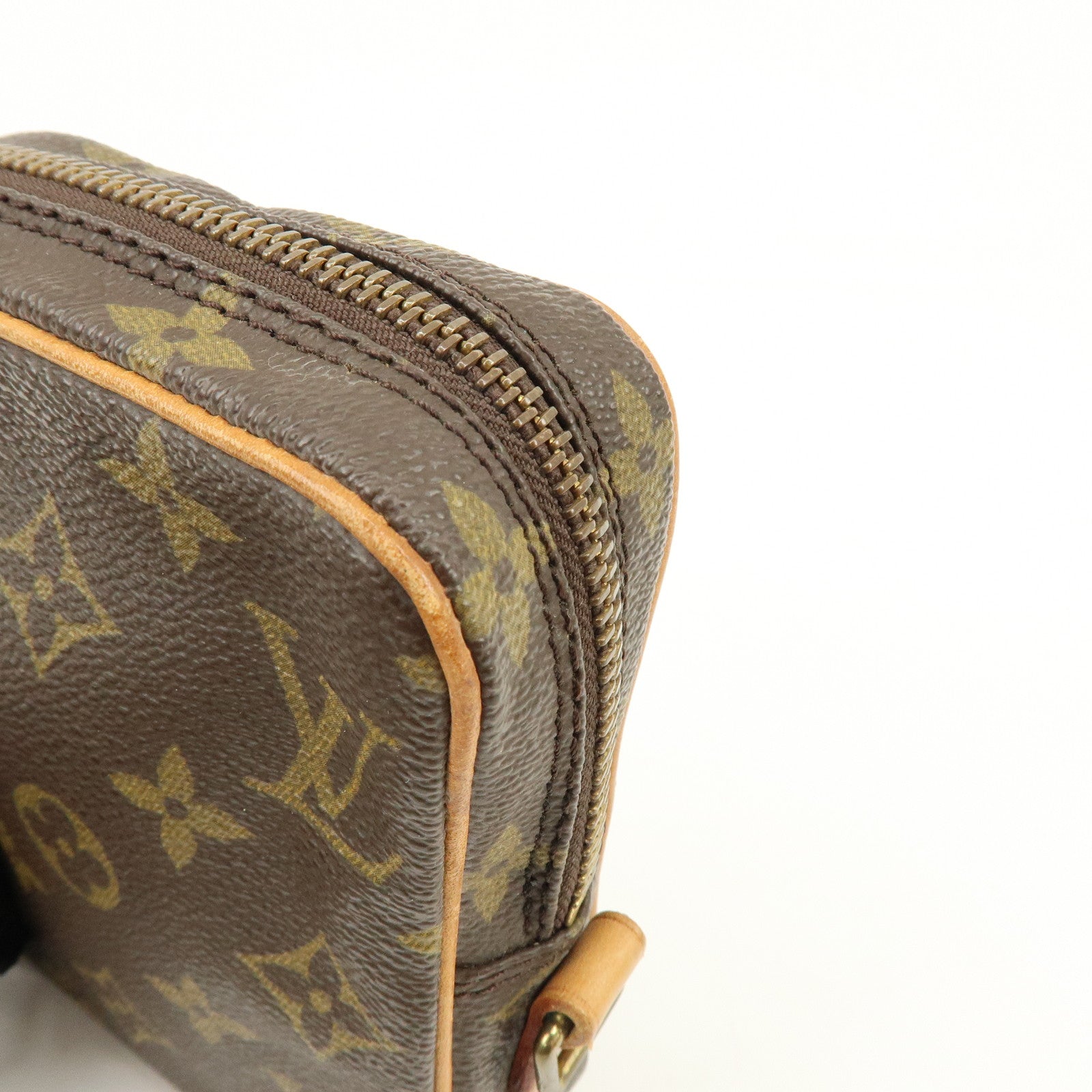 Louis Vuitton Monogram Mini Danube Shoulder Bag Brown M45268