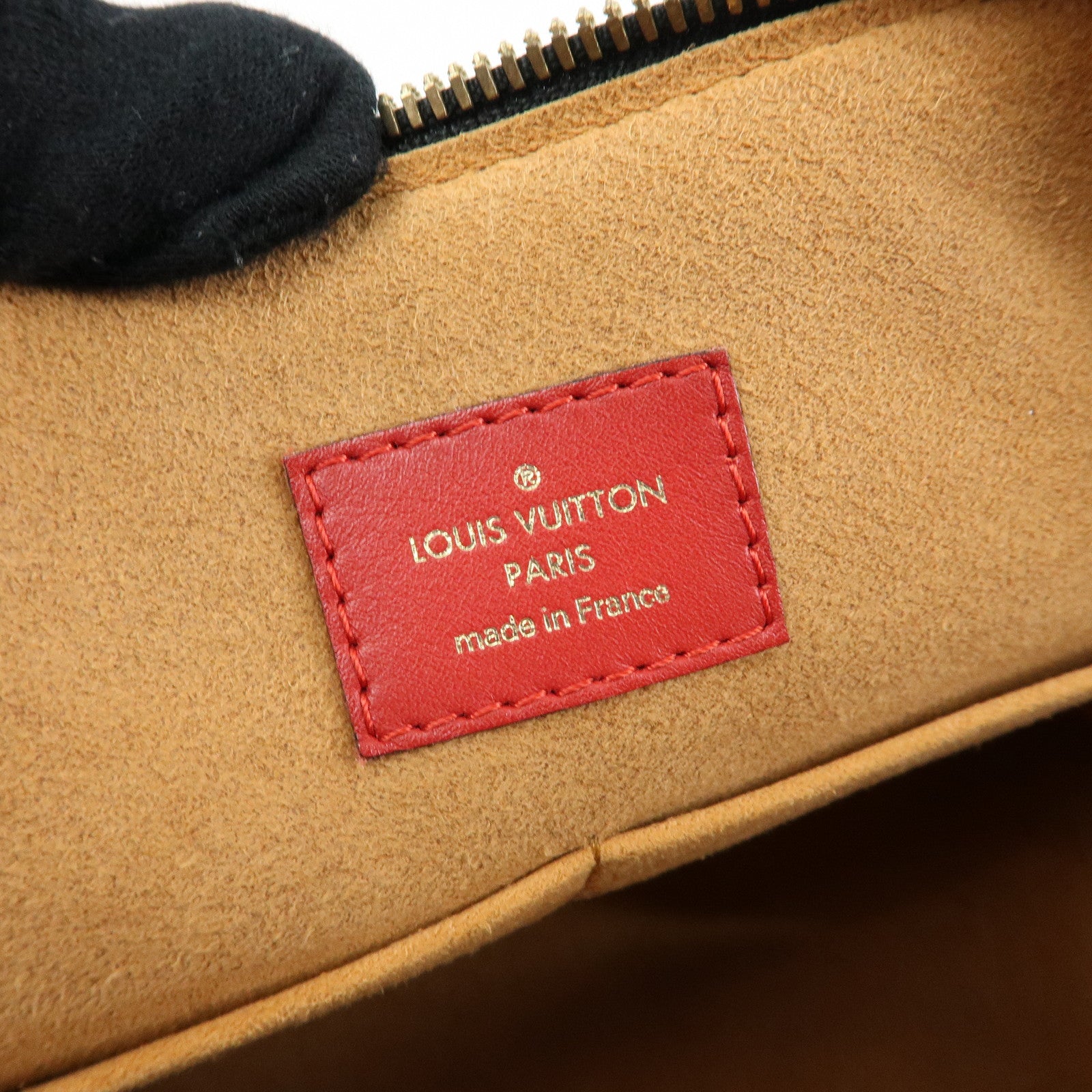 Louis Vuitton Monogram Tuileries Tote 2Way Bag Brown Red M41454