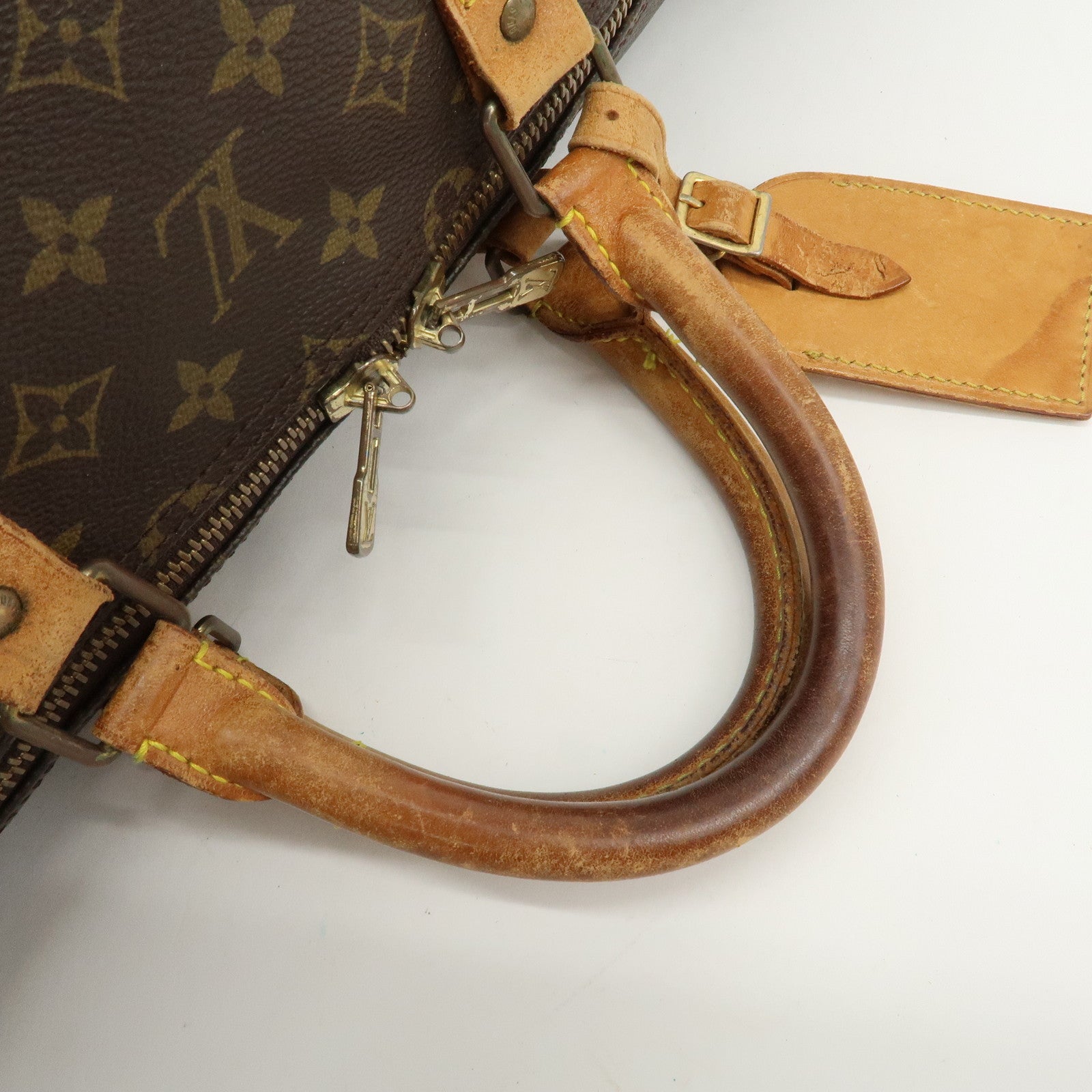 Louis Vuitton Monogram Keep All 55 Boston Bag Travel Bag M41424