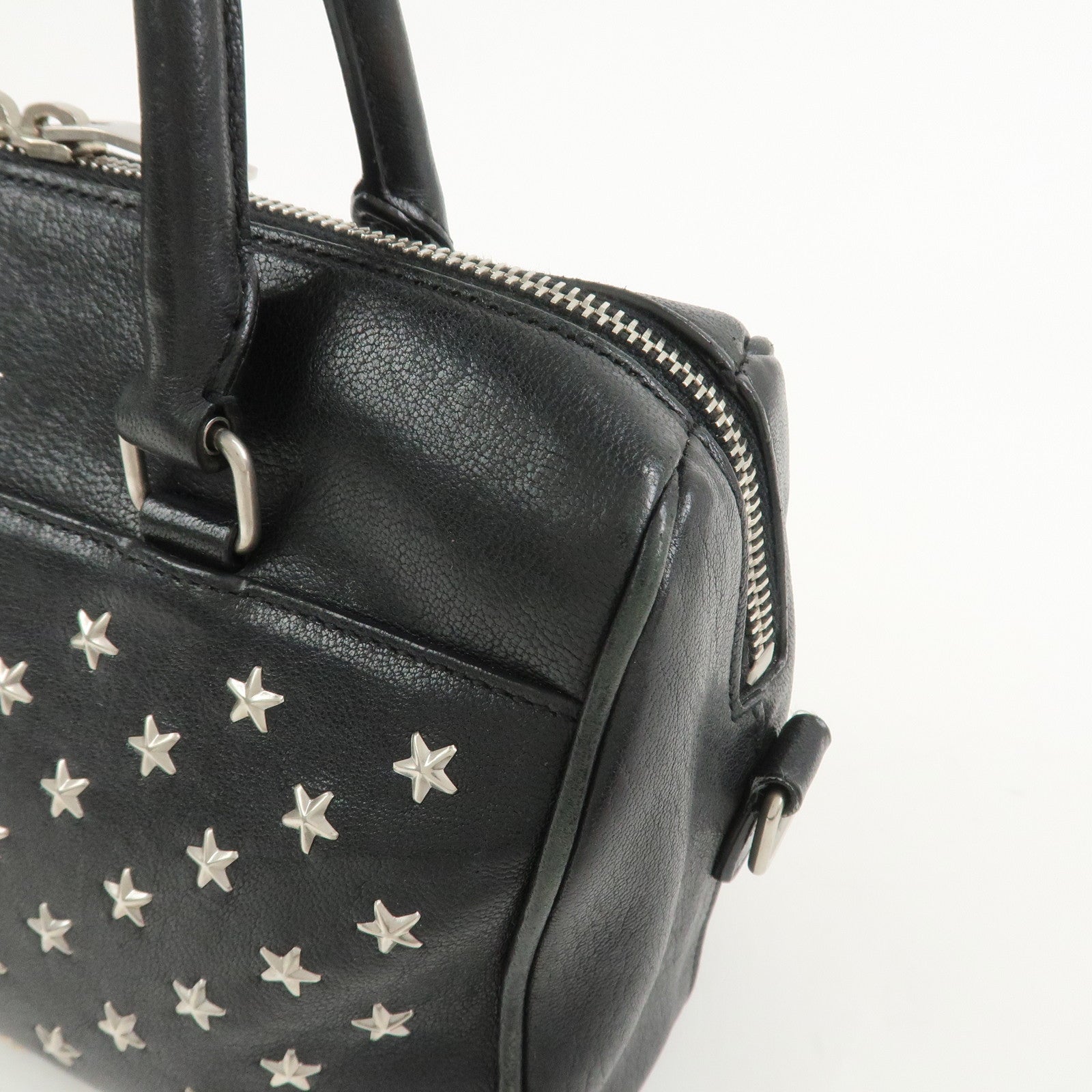 SAINT LAURENT PARIS Leather 2Way Bag Hand Shoulder Bag VLR332423