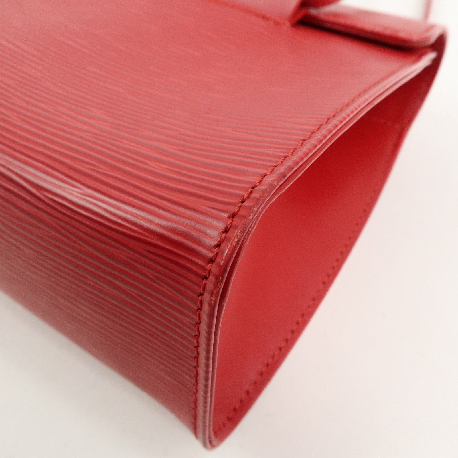 Louis Vuitton Epi Leather Dinar Shoulder Bag Rouge M5202E