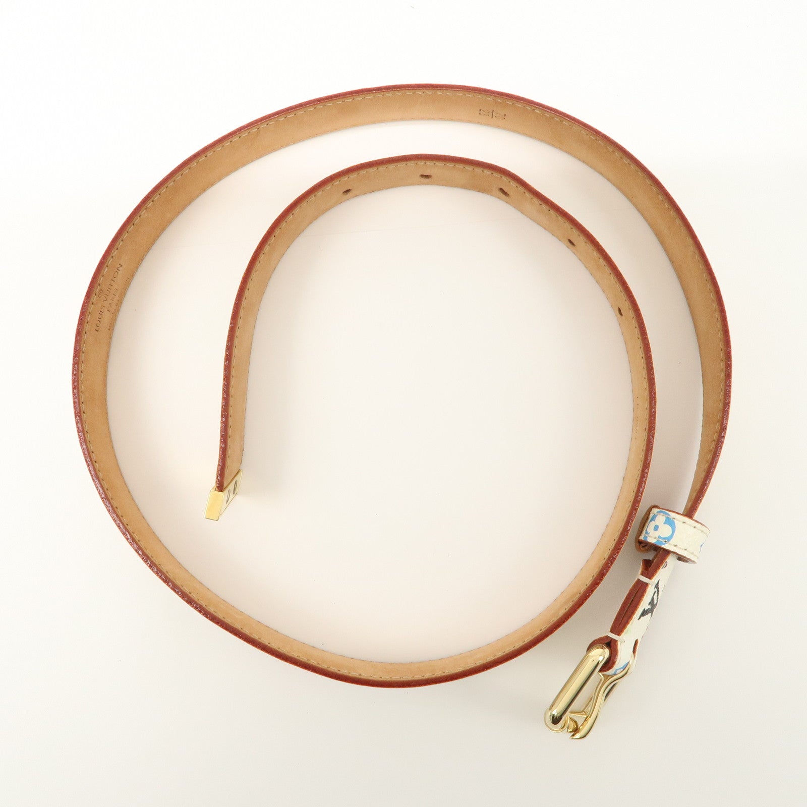 Louis Vuitton Monogram Multicolor Ceinture Carre Belt 70/28 M9272