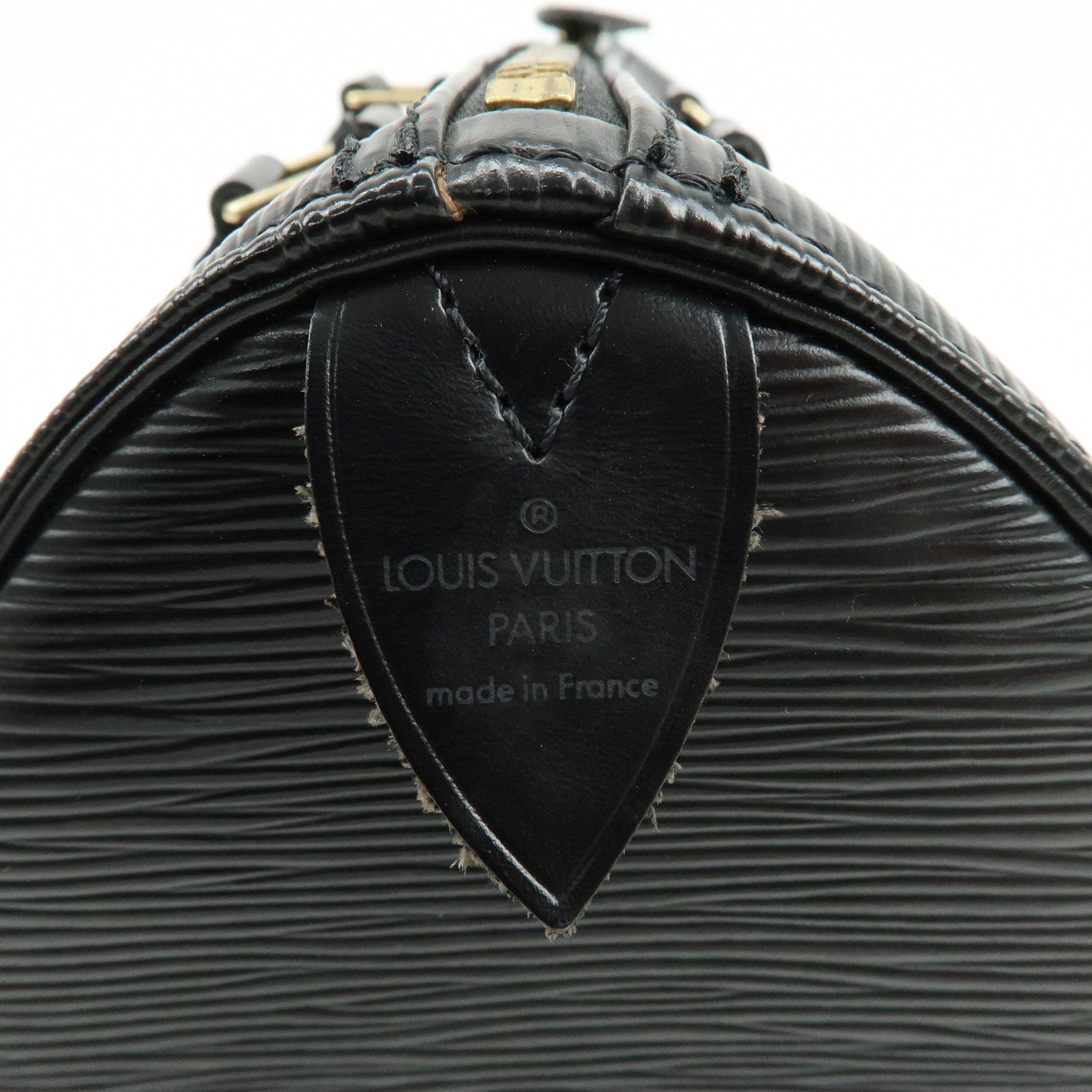 Louis Vuitton Epi Leather Speedy 25 Hand Bag Boston Bag Noir M59032