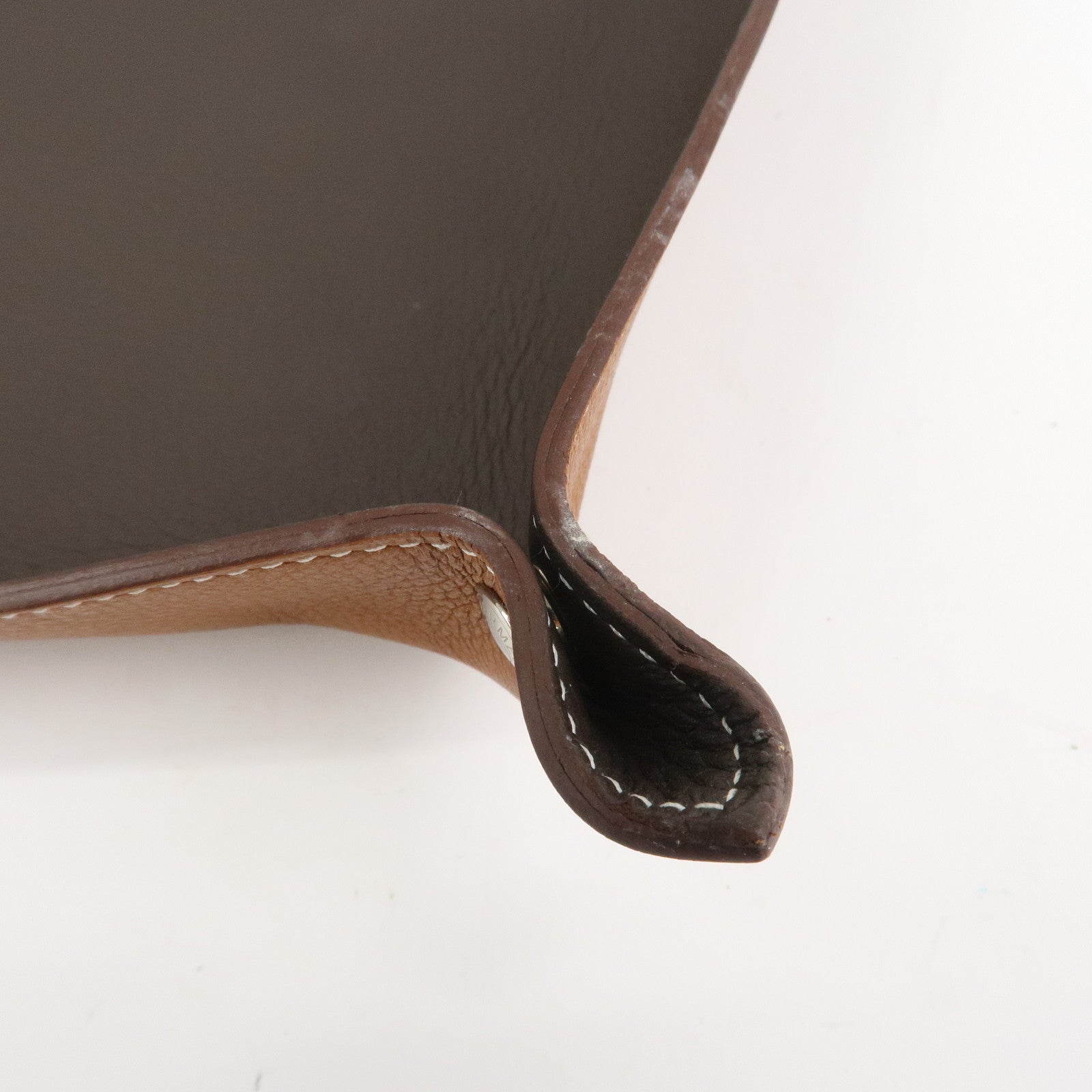 HERMES Mises et Relances Desk Taurillon Leather Mail Tray U Stamped