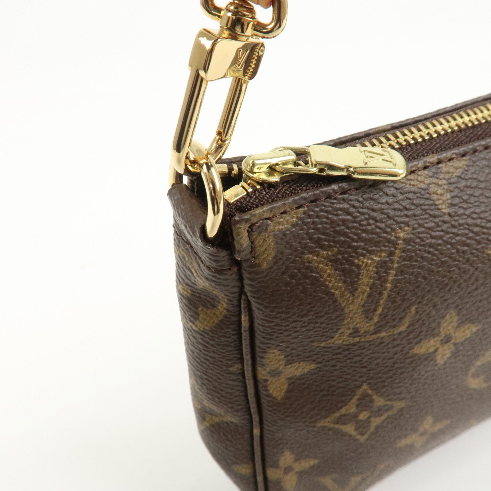 Louis Vuitton Monogram Pochette Accessoires Pouch Hand Bag M51980