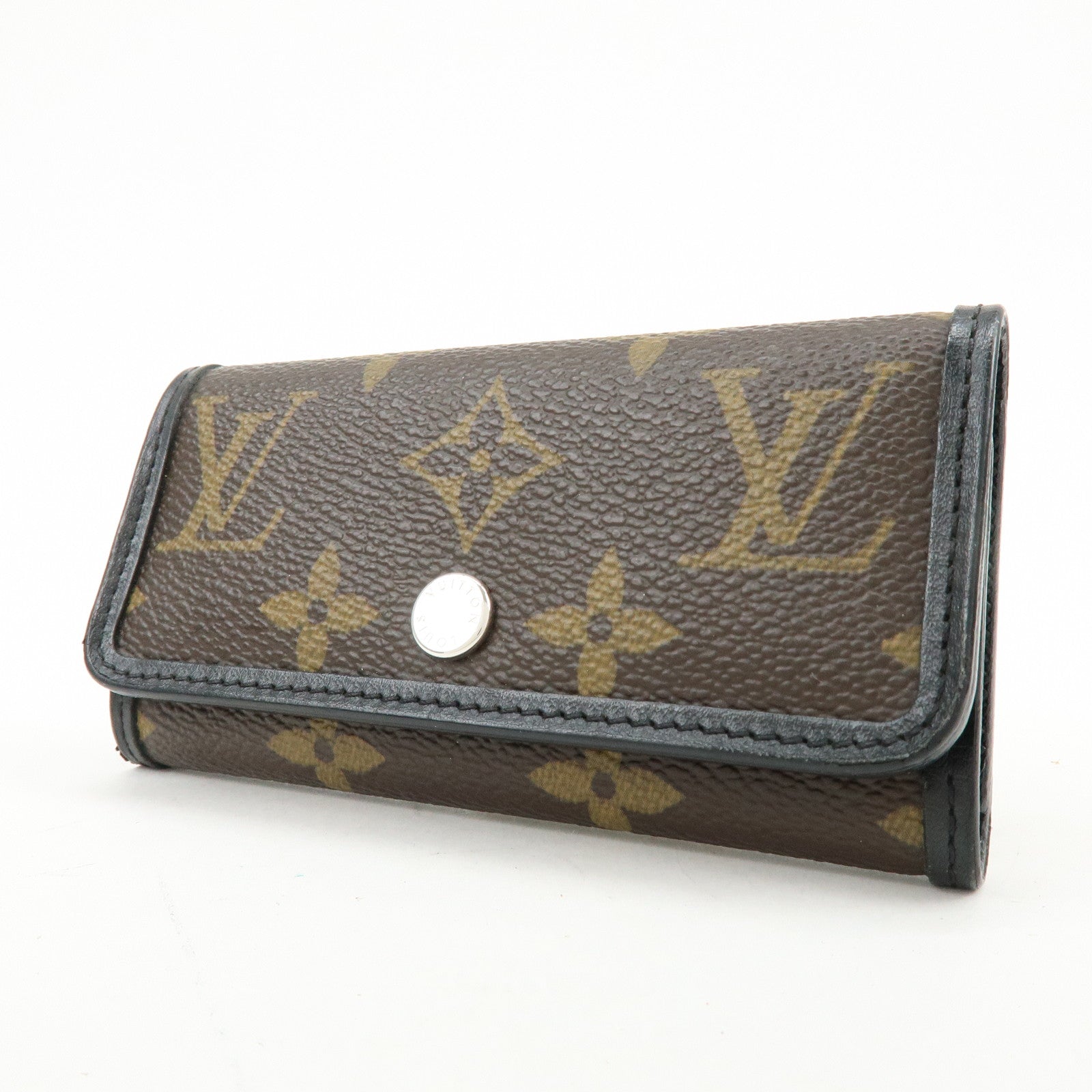 Louis Vuitton Monogram Canvas Maccasar Multicles 6 Key Case M60165