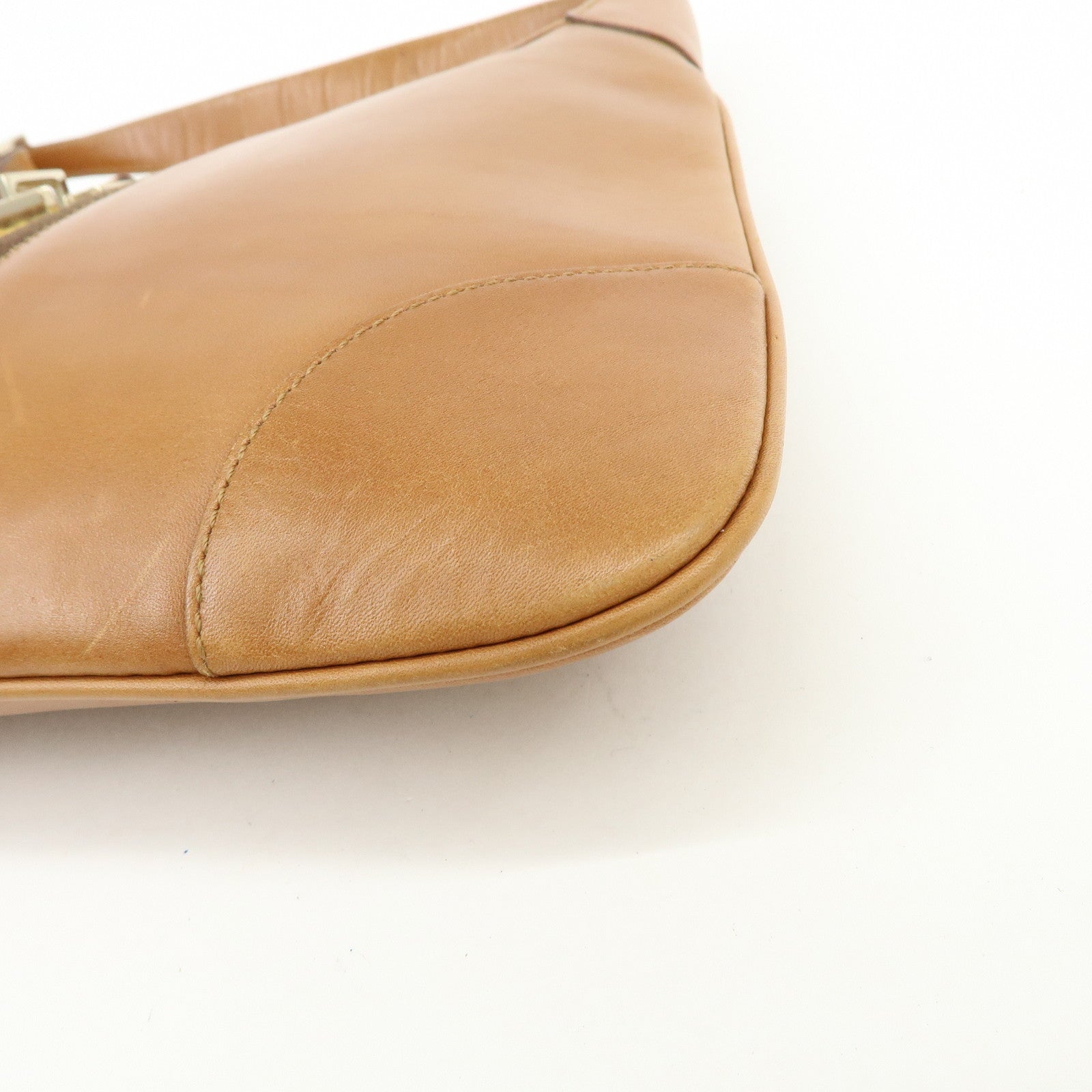 GUCCI Kandinsky Leather Shoulder Bag Hand Bag Brown 001.4057