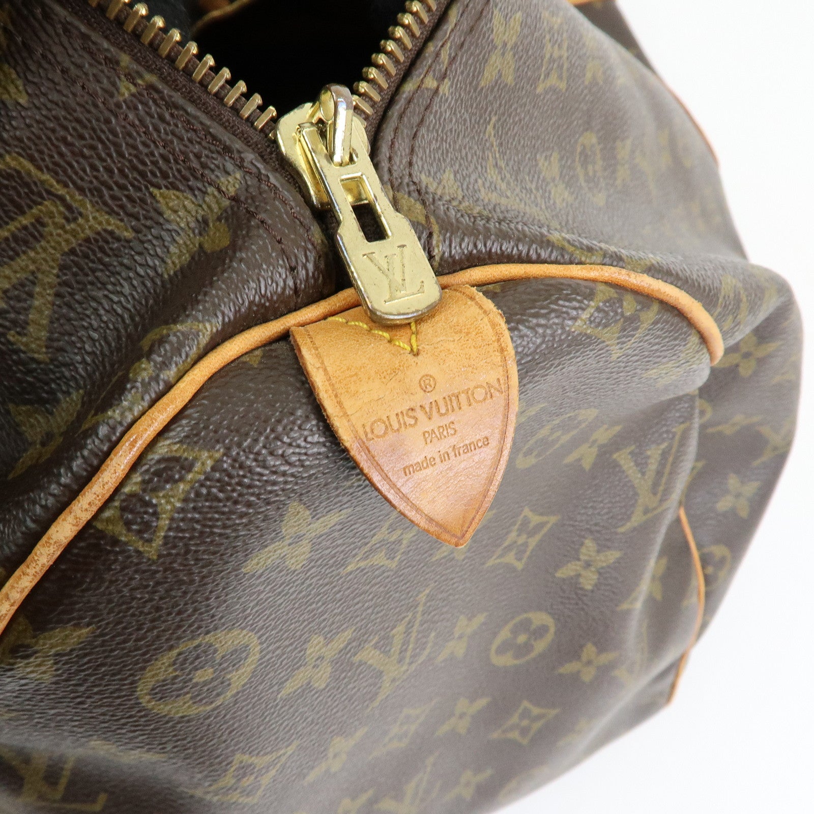 Louis Vuitton Monogram Keep All 55 Boston Bag Brown M41424