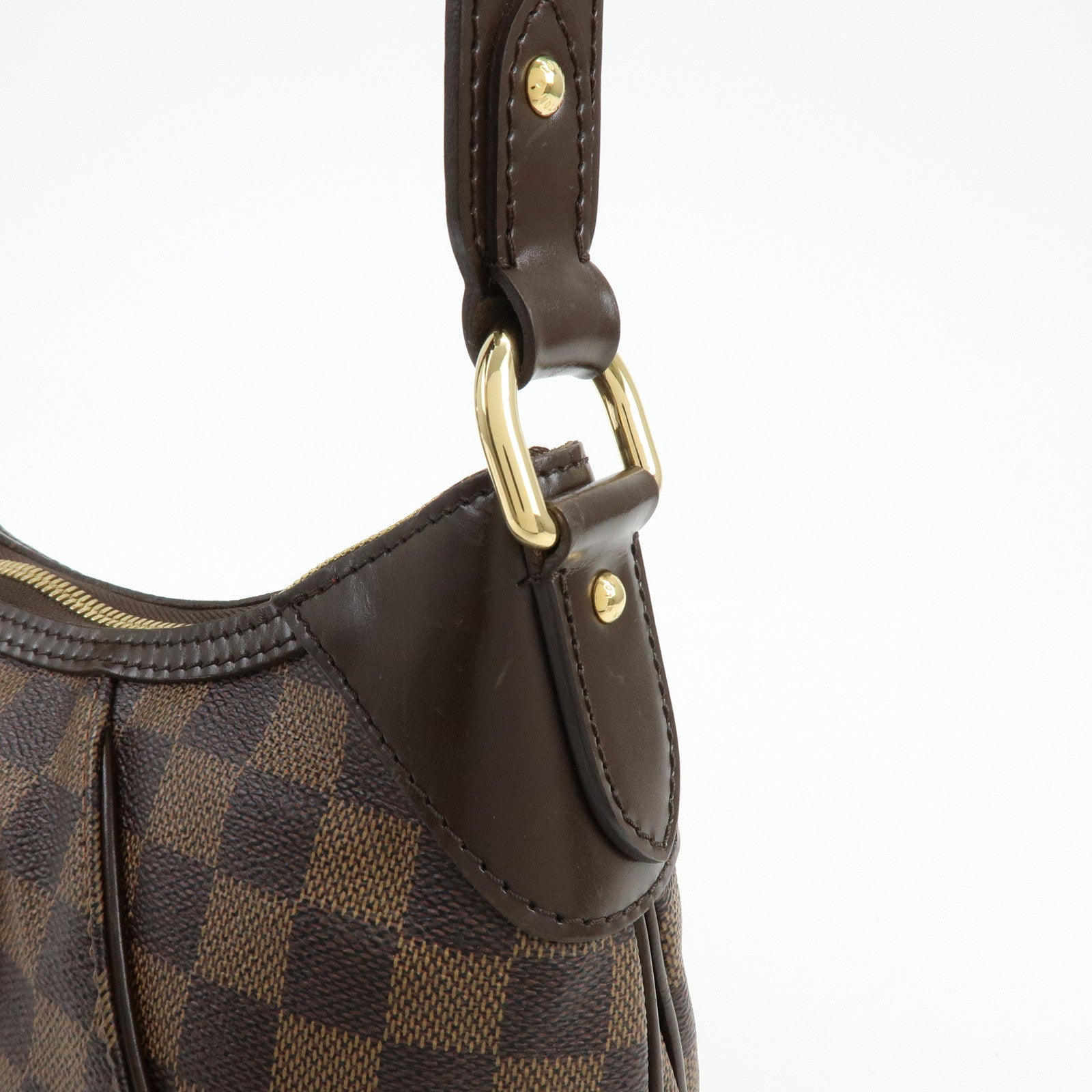 Louis Vuitton Damier Ebene Thames PM Shoulder Bag Hand Bag N48180