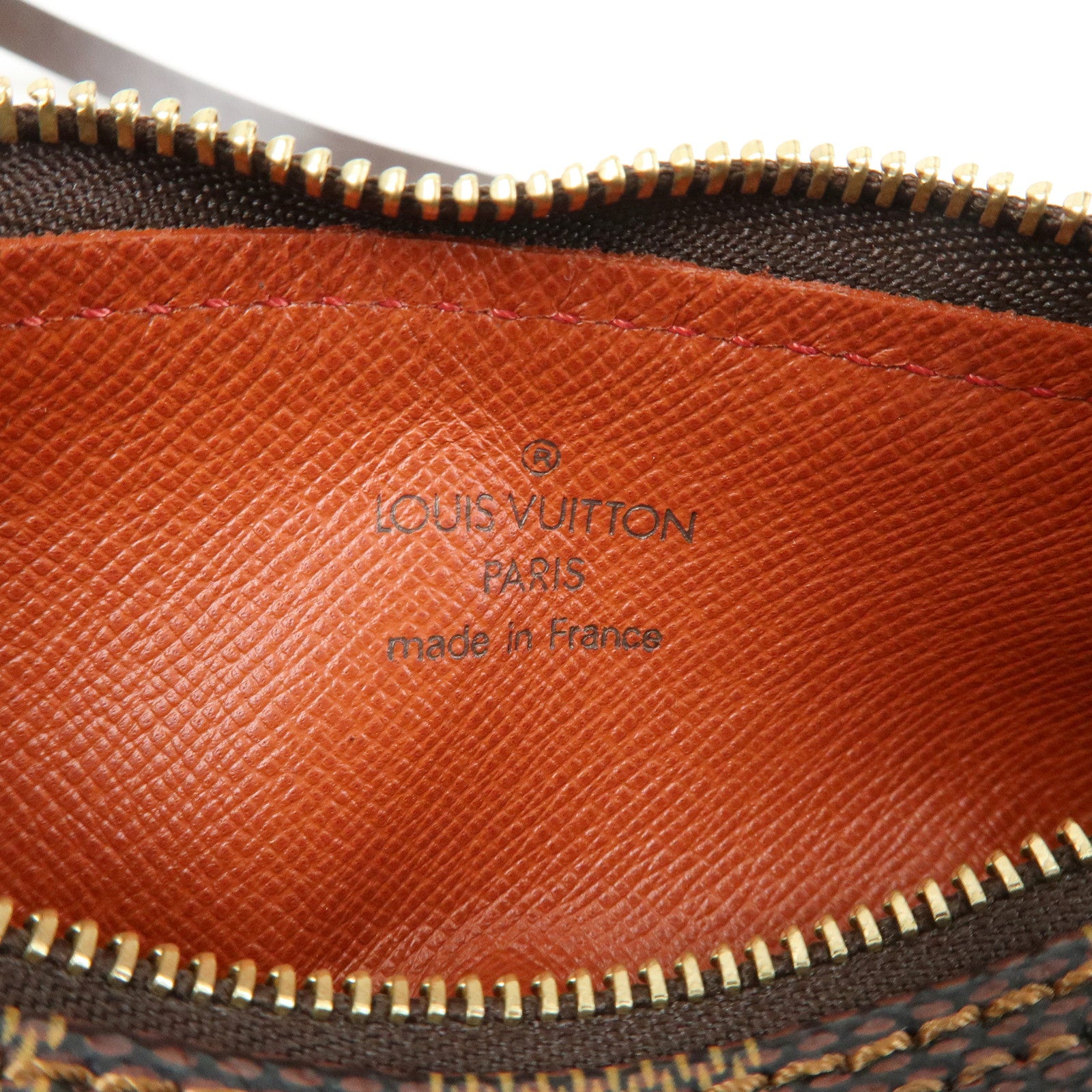 Louis Vuitton Damier Ebene Mini Pouch for Papillon Bag Brown