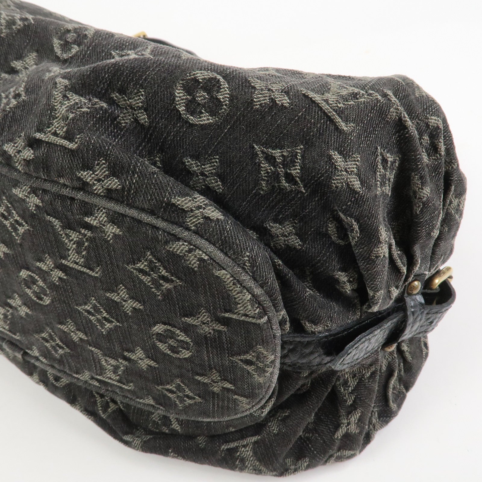 Louis Vuitton Monogram Denim Monogram denim Leather XS Style