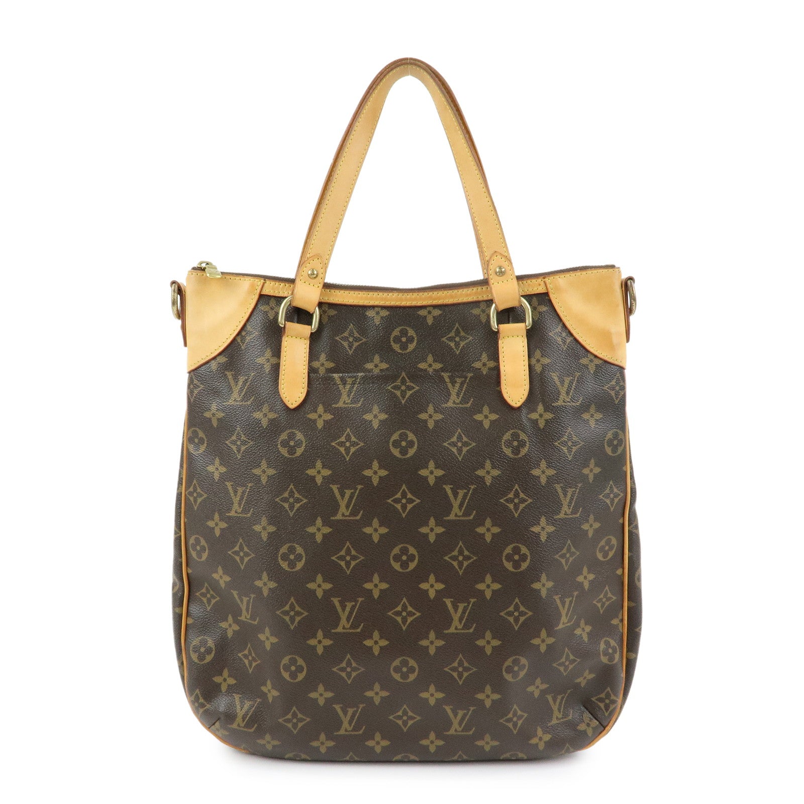 Louis Vuitton Monogram Canvas Odeon GM Tote Bag Brown M56388