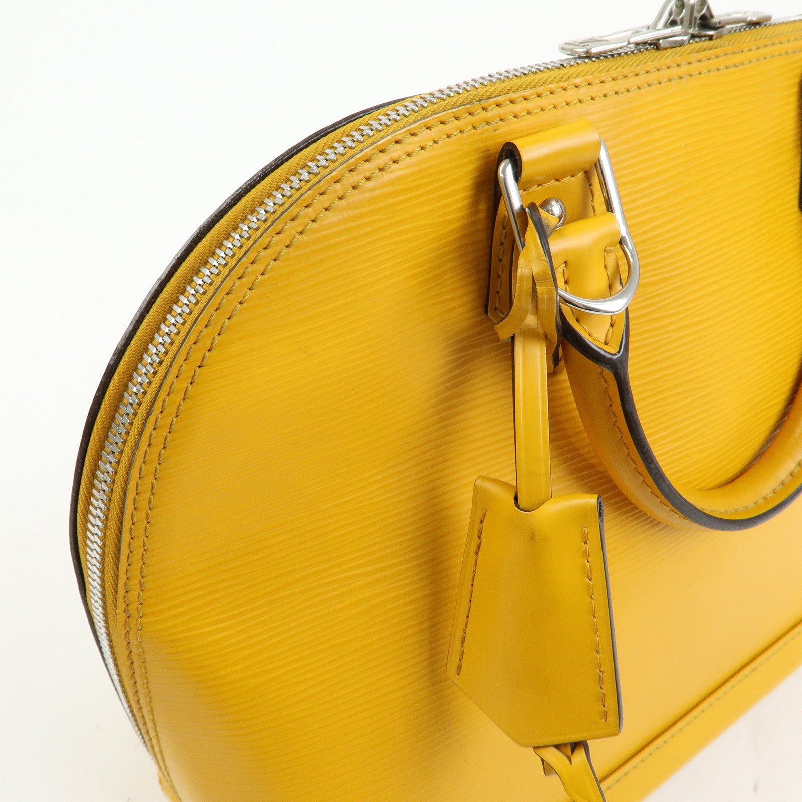 Louis Vuitton Epi Alma PM Leather Hand Bag Mimosa M40951