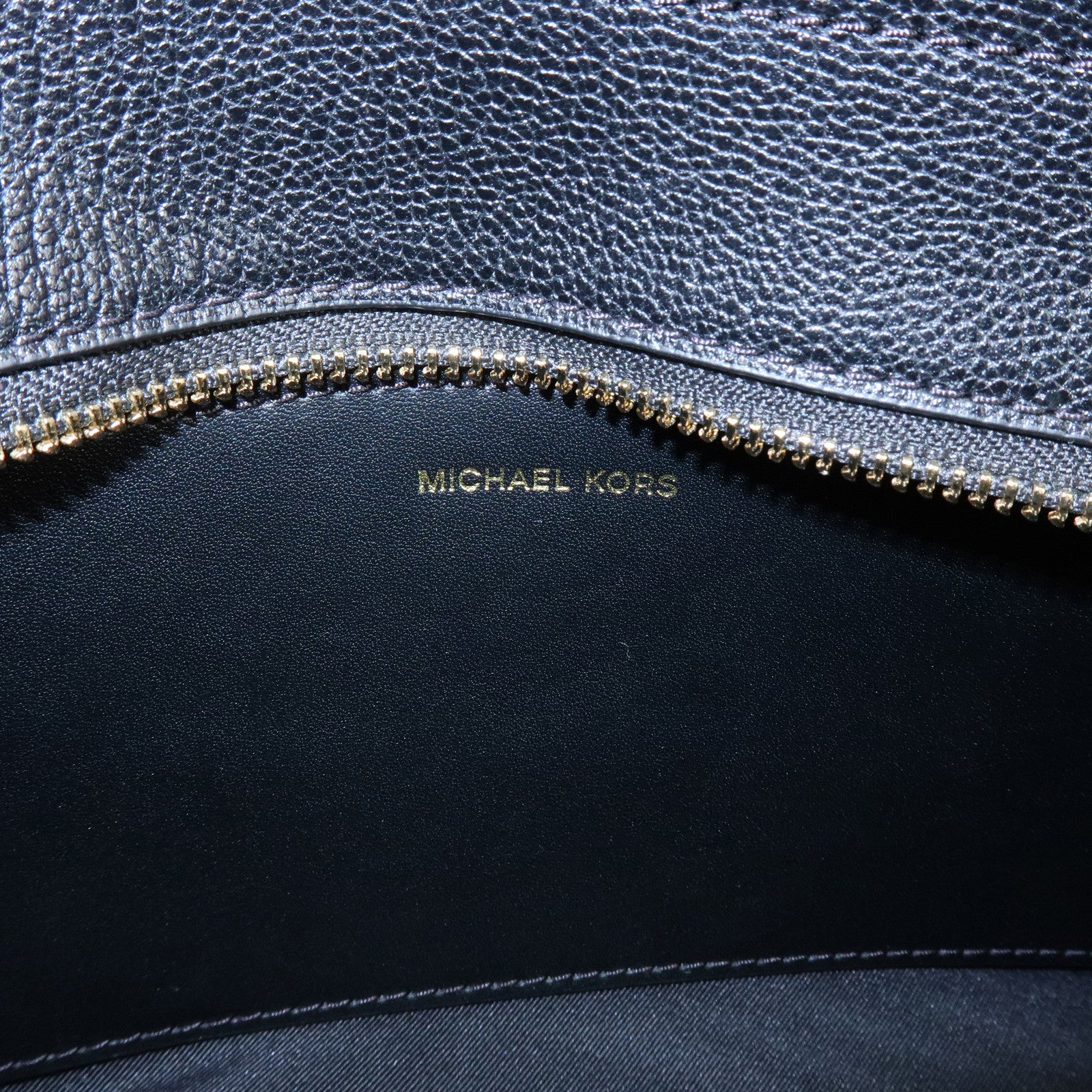 MICHAEL KORS Hamilton Modern Leather Shoulder Bag Black