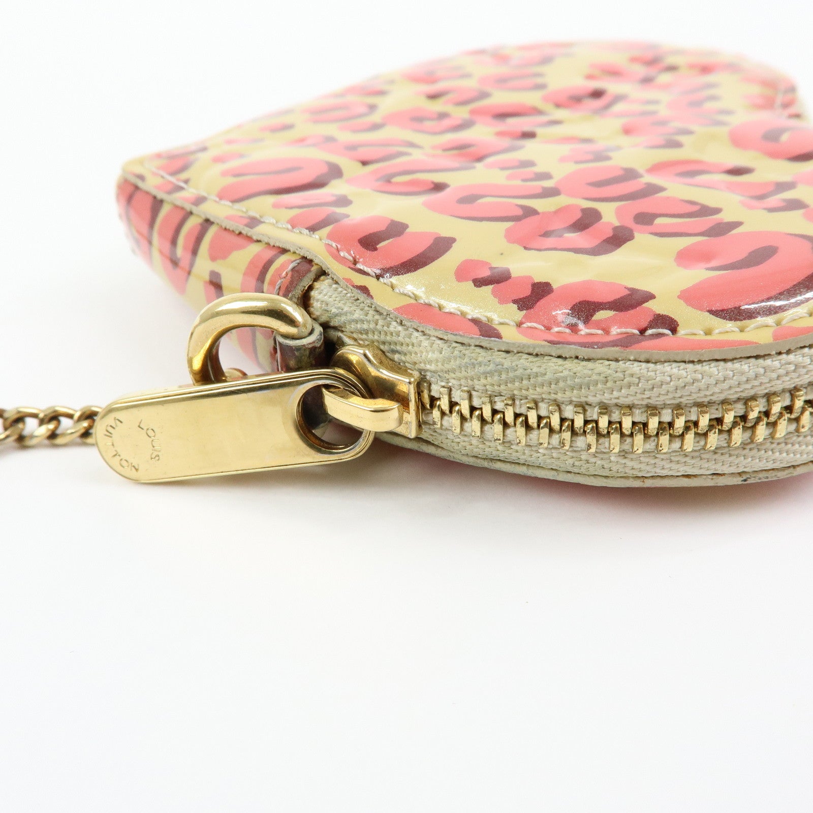 Louis Vuitton Monogram Vernis Porte Monnaie Coeur Coin Case M91473