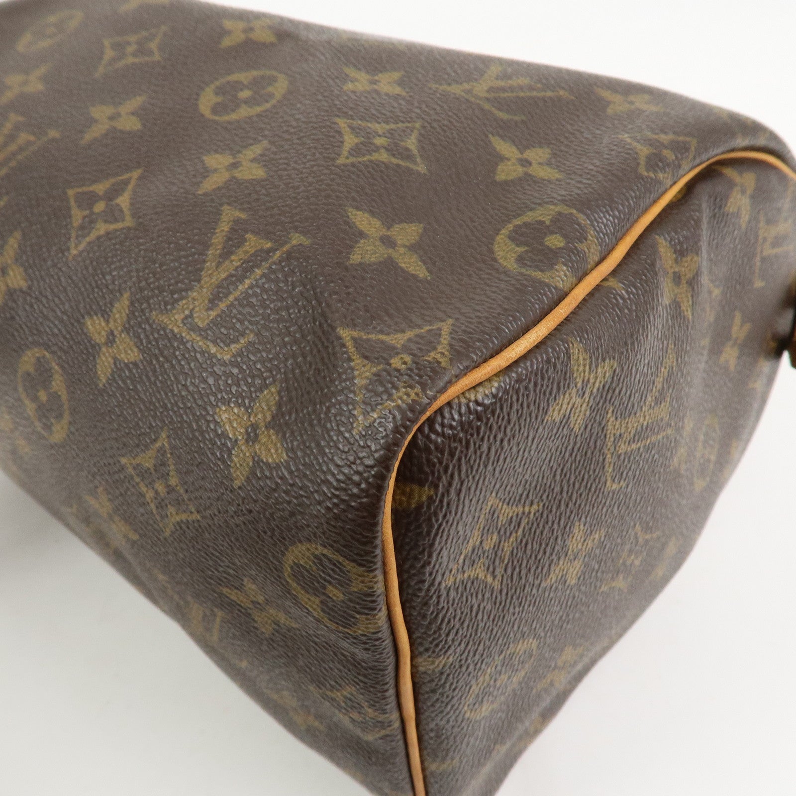 Louis Vuitton Monogram Speedy 25 Boston Bag Hand Bag Brown M41528