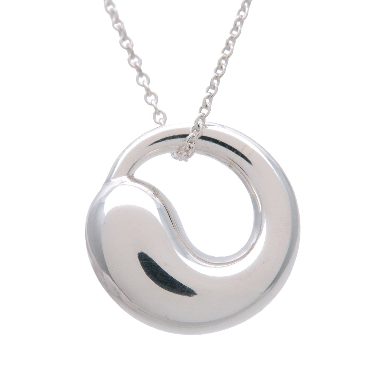 Tiffany & Co Eternal Circle Necklace SV925 Silver