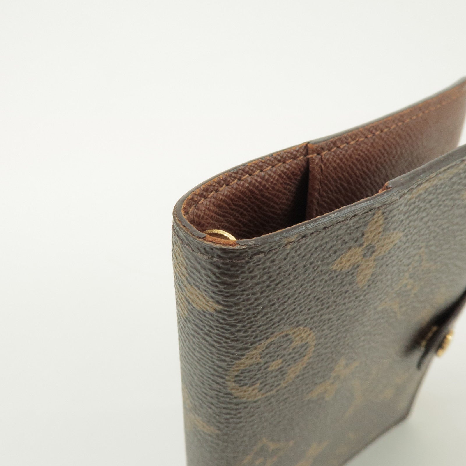 Louis Vuitton Monogram Agenda PM Planner Cover Brown R20005