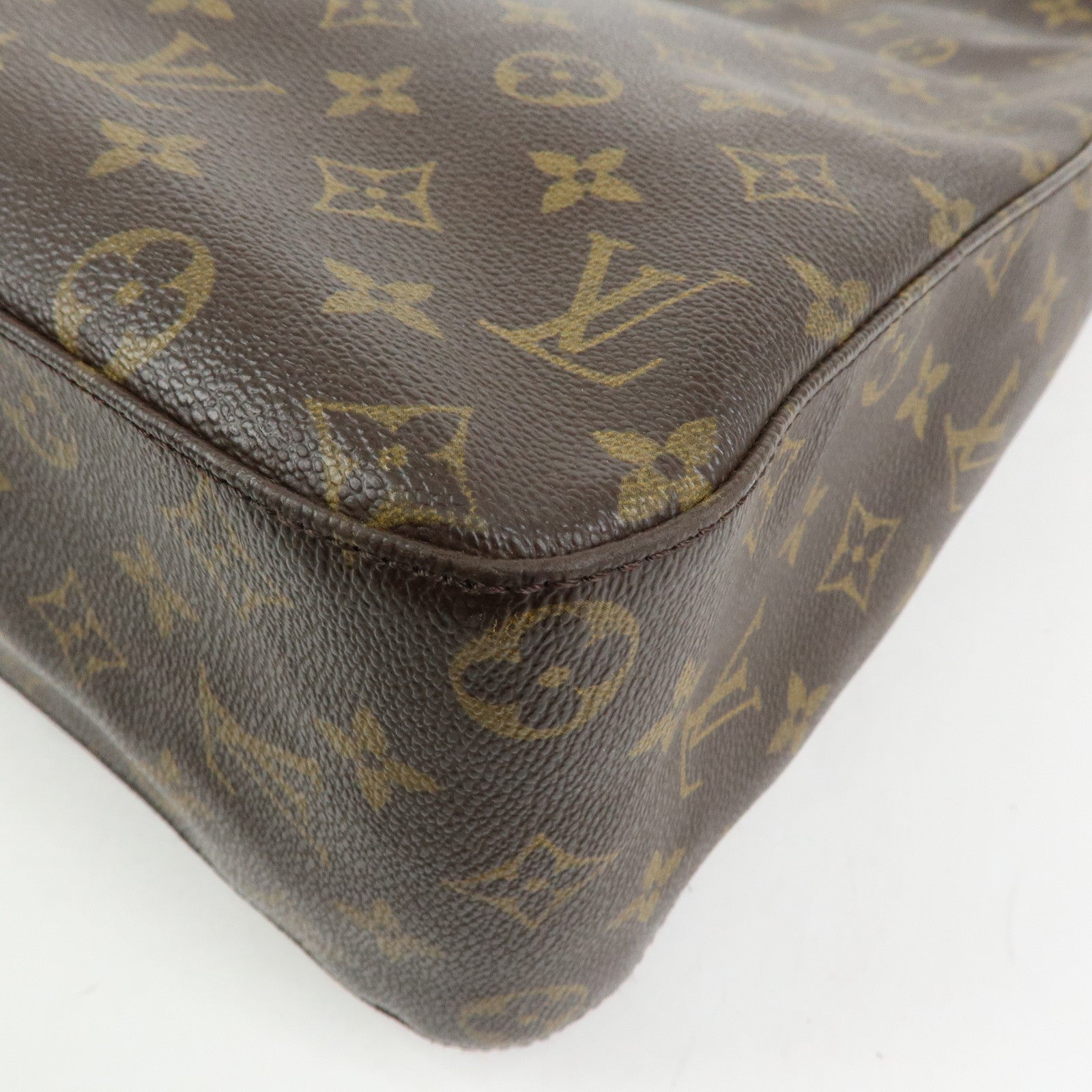 Louis Vuitton Monogram Looping GM Shoulder Bag Brown M51145