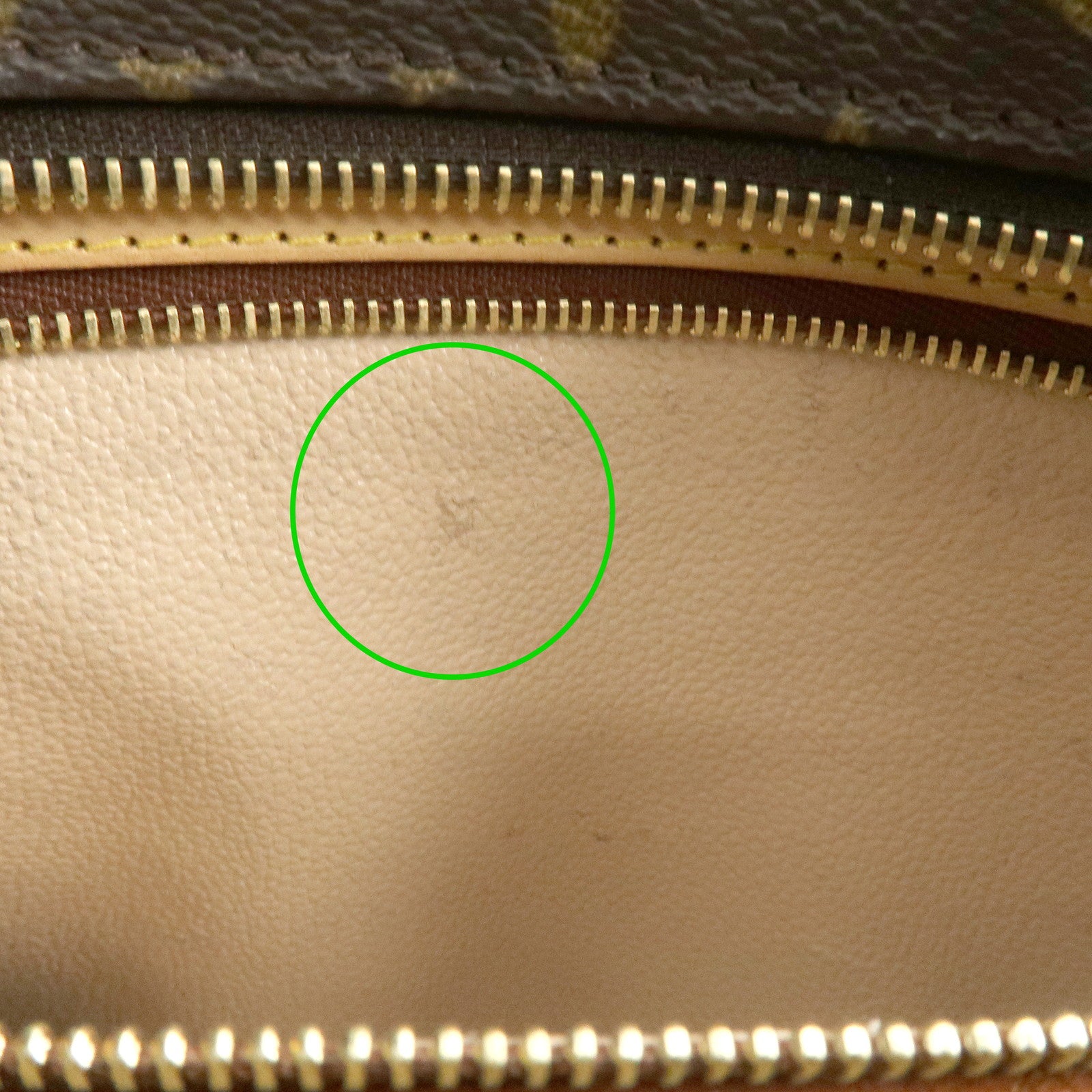 Louis Vuitton Monogram Luco Tote Bag Hand Bag Brown M51155 Used