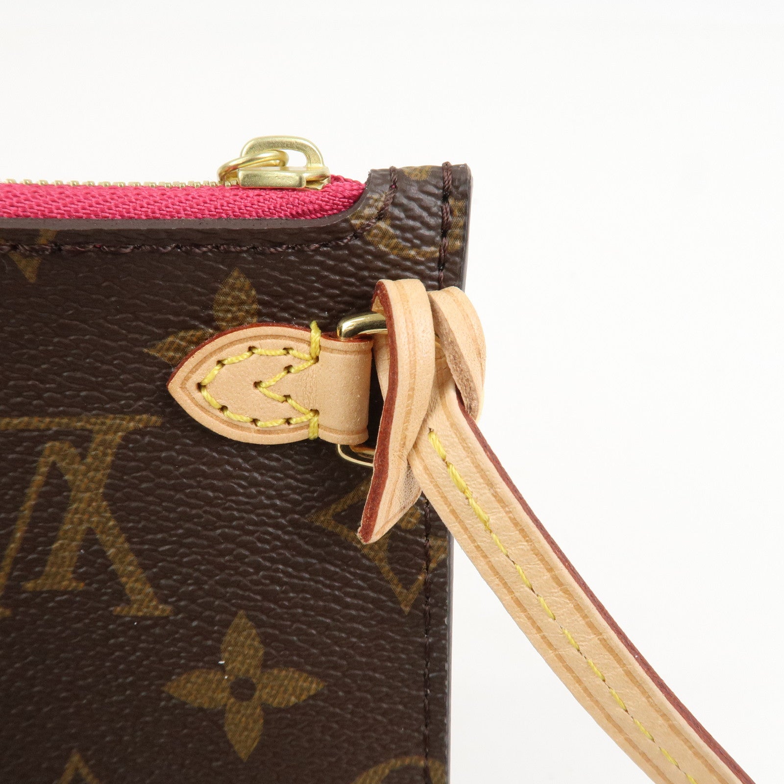Louis Vuitton Monogram Canvas Neverfull GM Pouch Brown