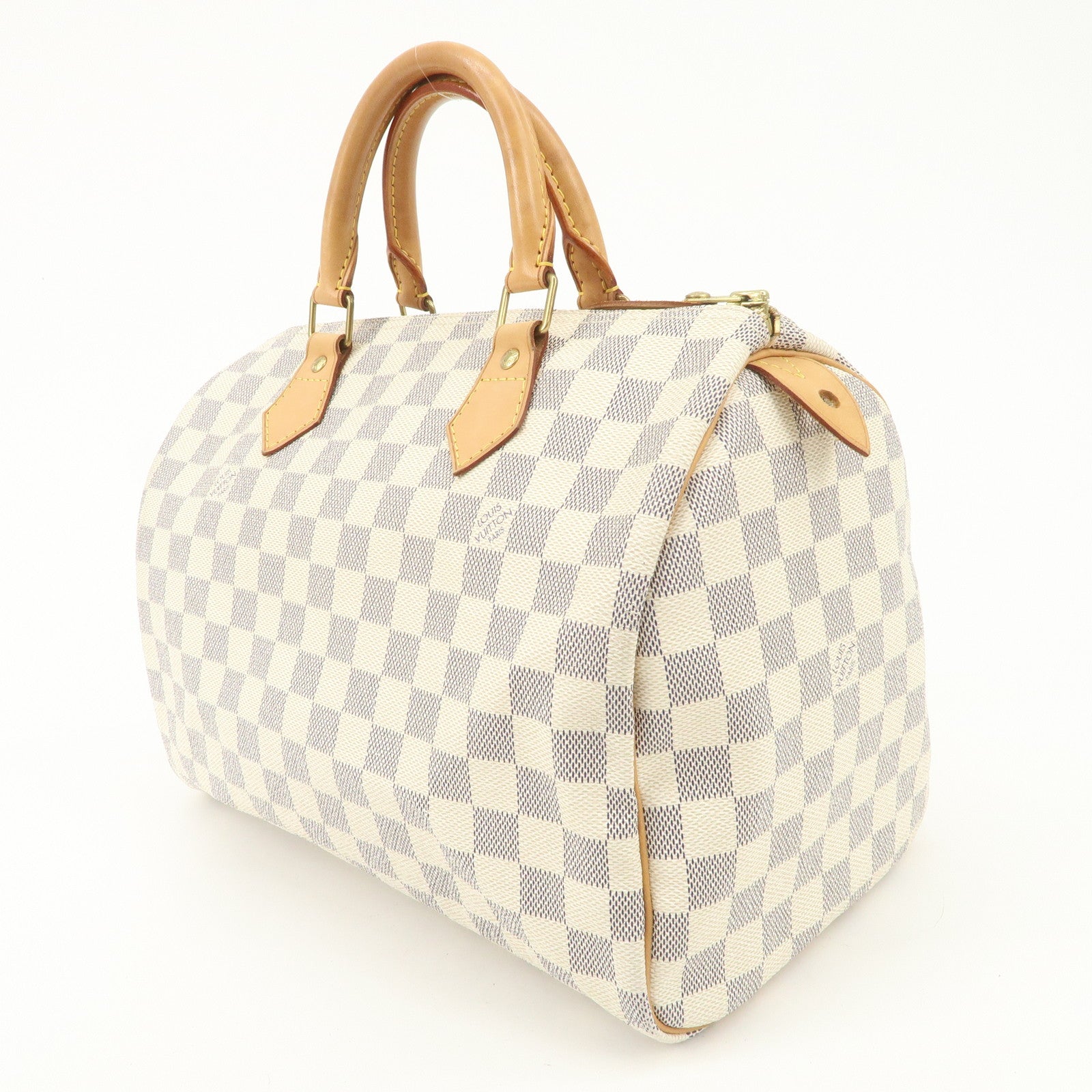 Louis Vuitton Damier Azur Speedy 30 Boston Bag Hand Bag N41370