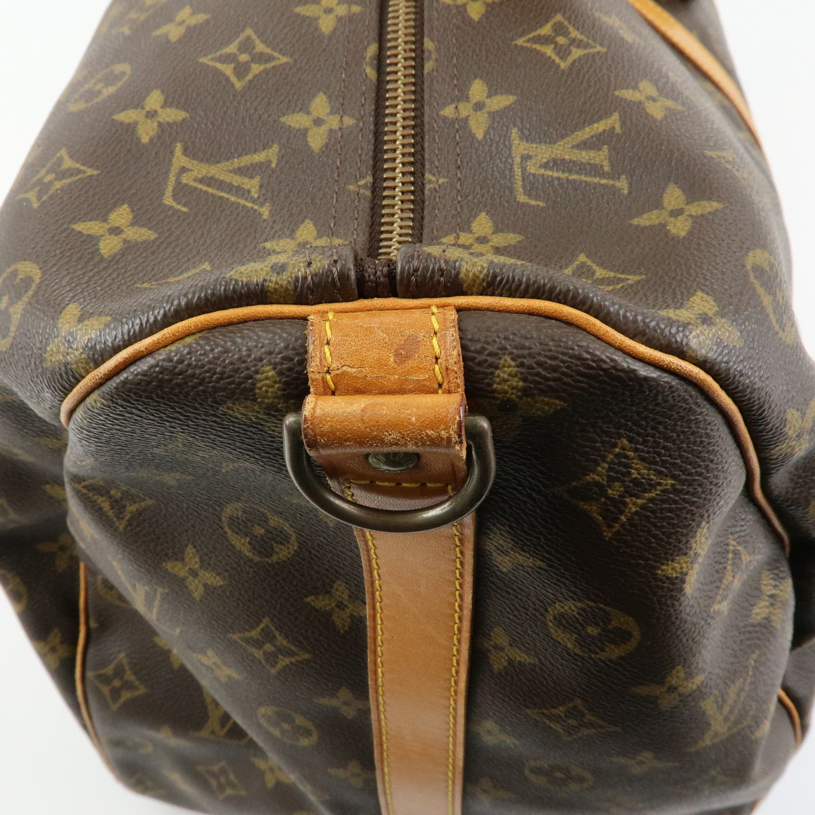 Louis Vuitton Monogram Keep All Bandouliere 60 Boston Bag M41412