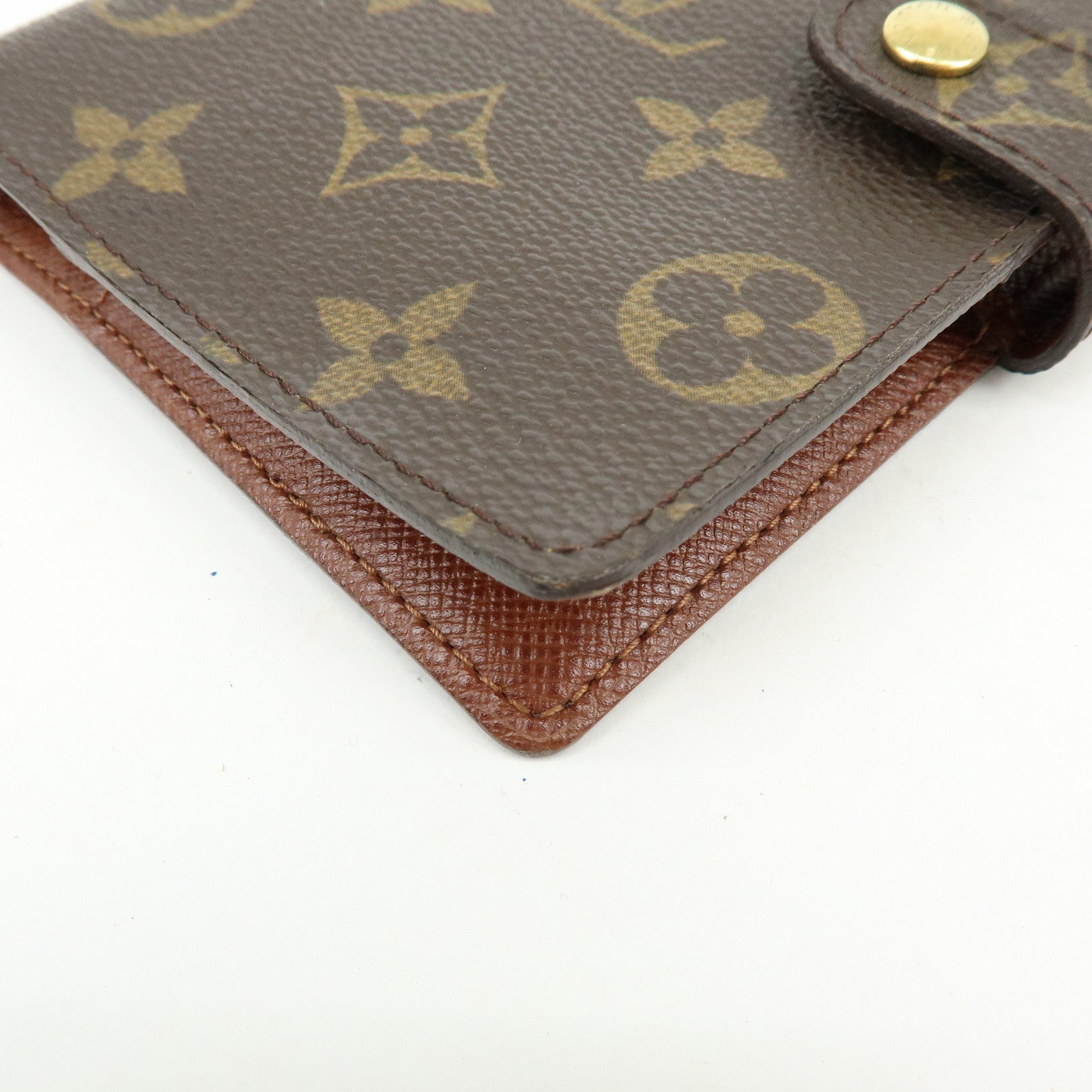 Louis Vuitton Monogram Agenda PM Planner Cover Brown R20005