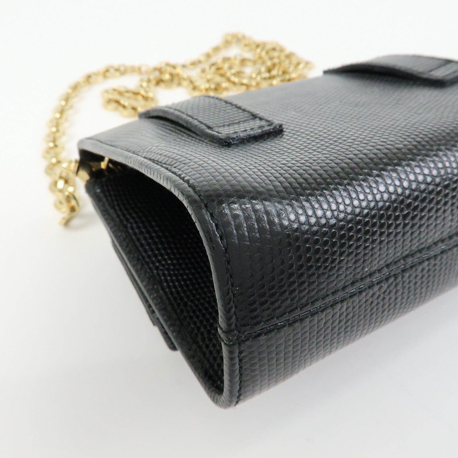 Ferragamo Vara Ribbon Embossed Leather 3Way Bag Chain Shoulder Bag