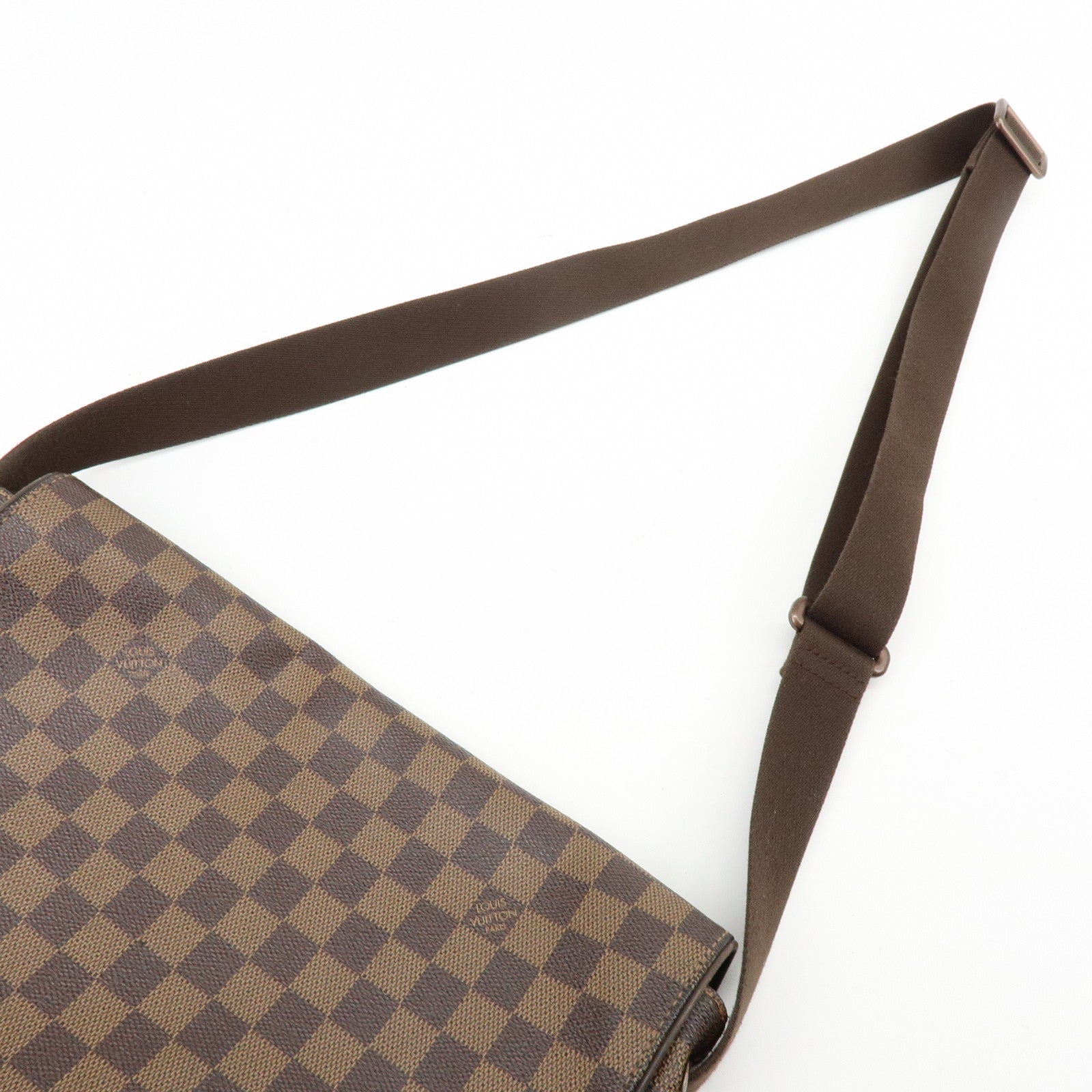 Louis Vuitton Damier Ebene Brooklyn Messenger Bag Brown N51211