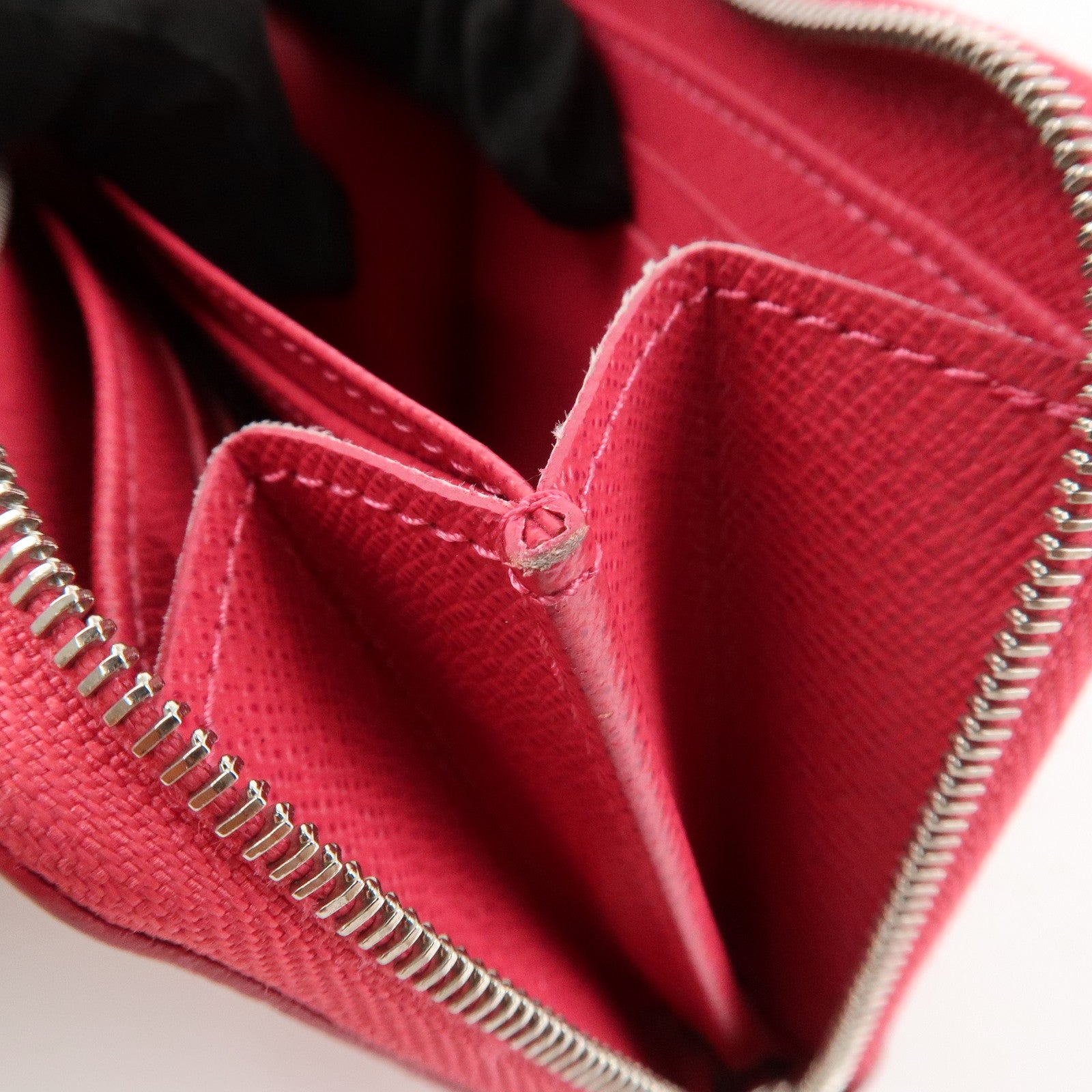 Louis Vuitton Epi Zippy Coin Purse Coin Case Fuchsia M60383 Used