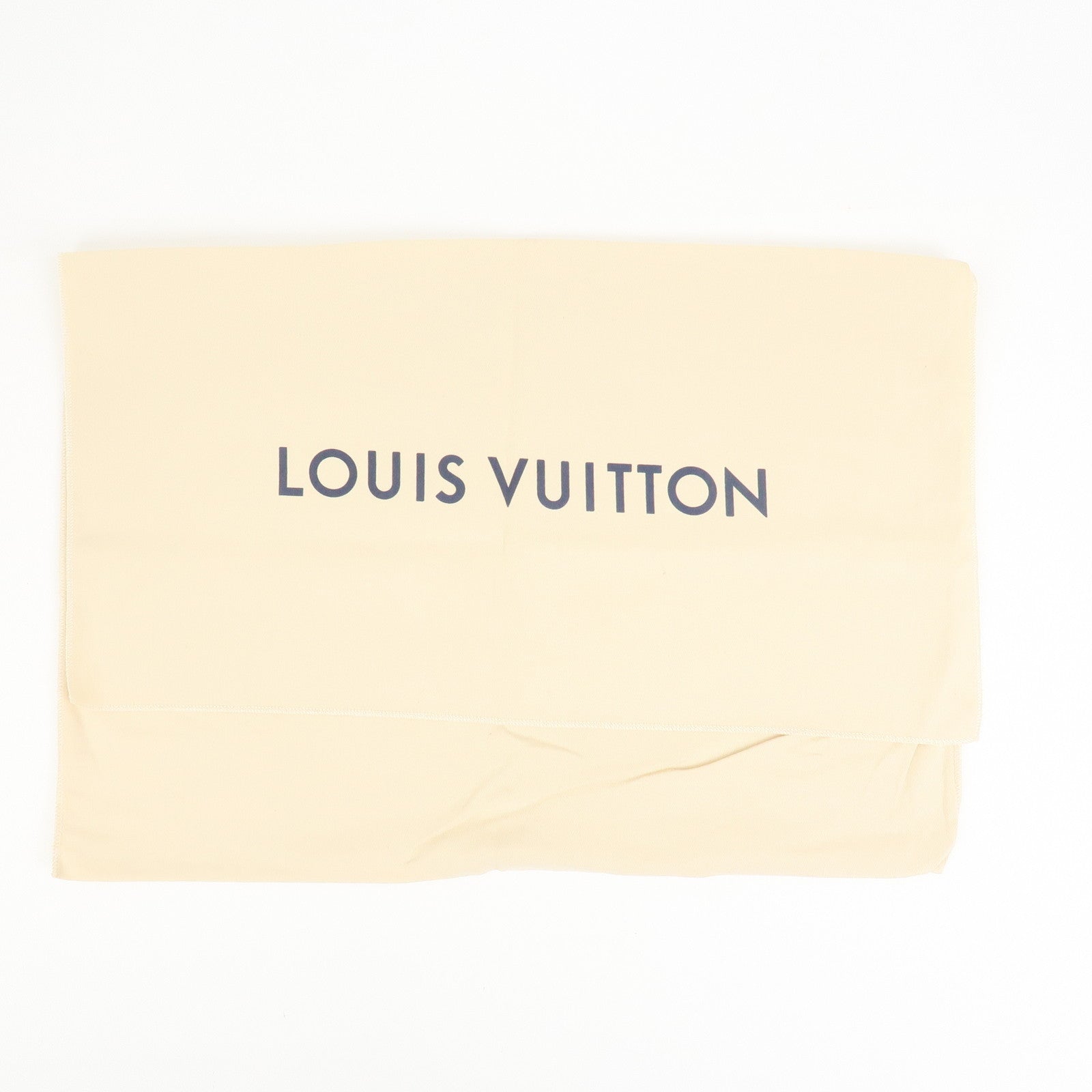 Louis Vuitton Set of 17 Dust Bag Storage Bag Flap Drawstring Beige