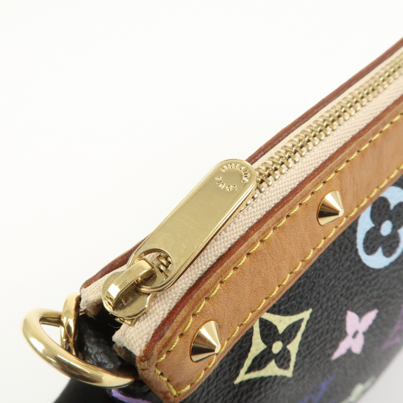 Louis Vuitton Monogram Pochette Accessoires Multicolor Noir M92648