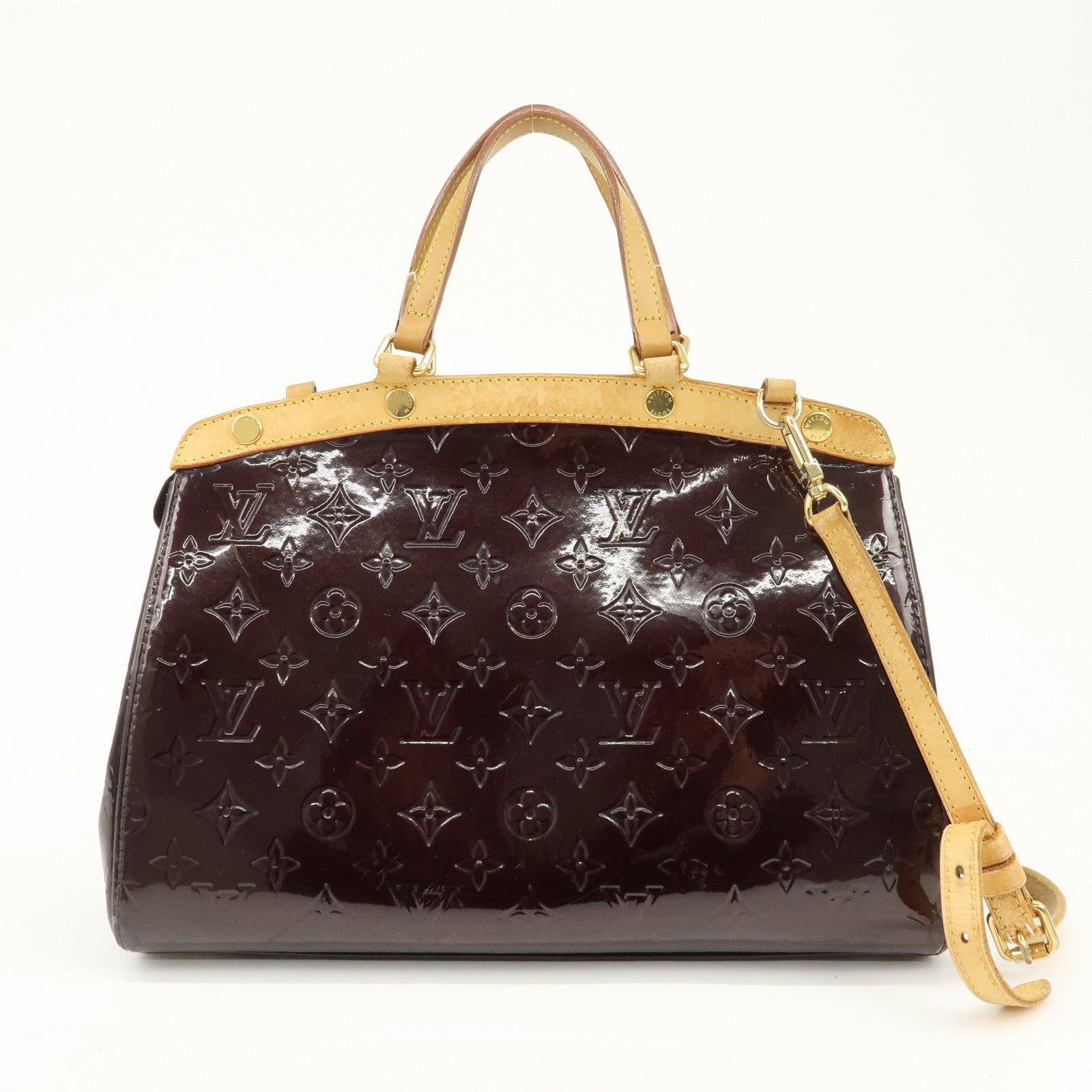 Louis Vuitton Monogram Vernis Brea MM 2Way Shoulder Bag M91619