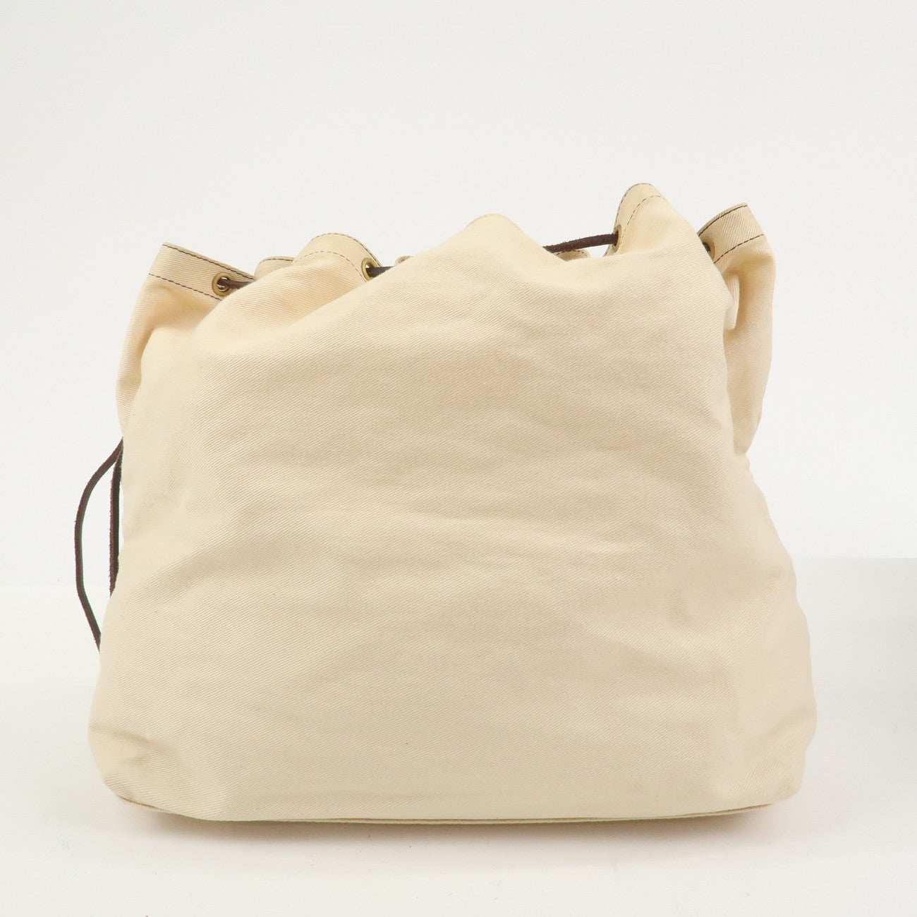 LOEWE Anagram PVC Leather Tote Bag Shoulder Bag Brown