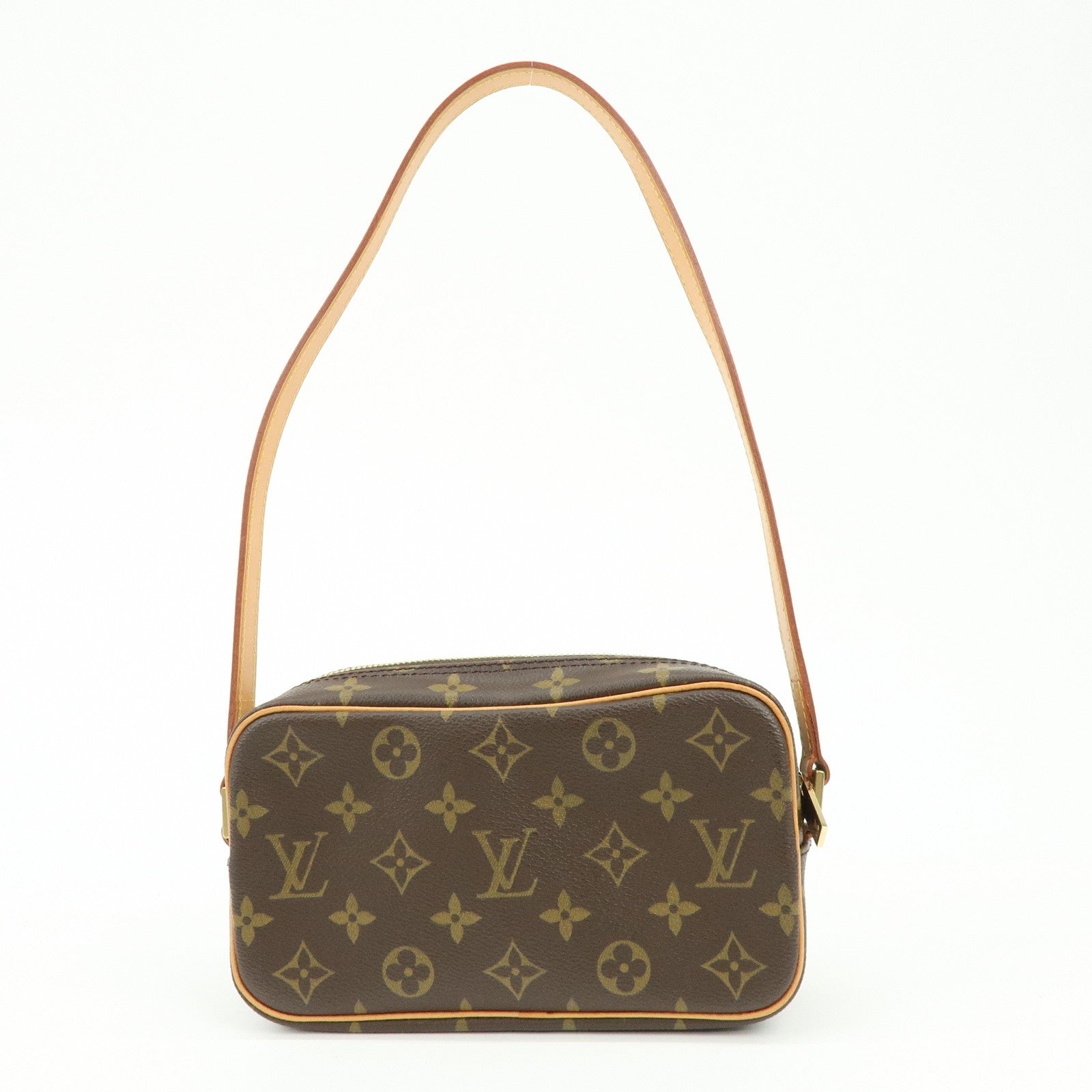 Louis Vuitton Monogram Pochette Cite Shoulder Bag Brown M51183