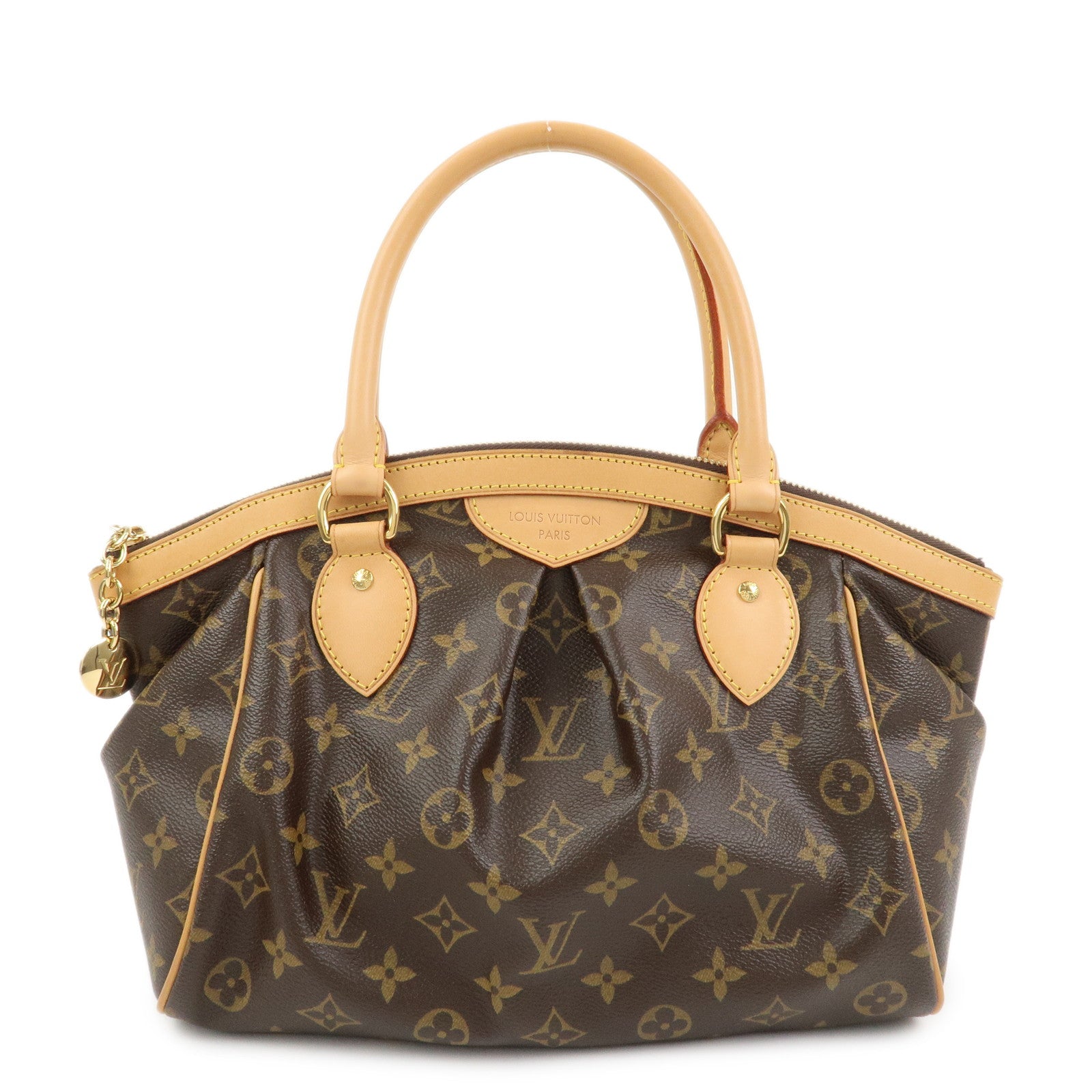 Louis Vuitton Monogram Tivoli PM Hand Bag Shoulder Bag Brown M40143