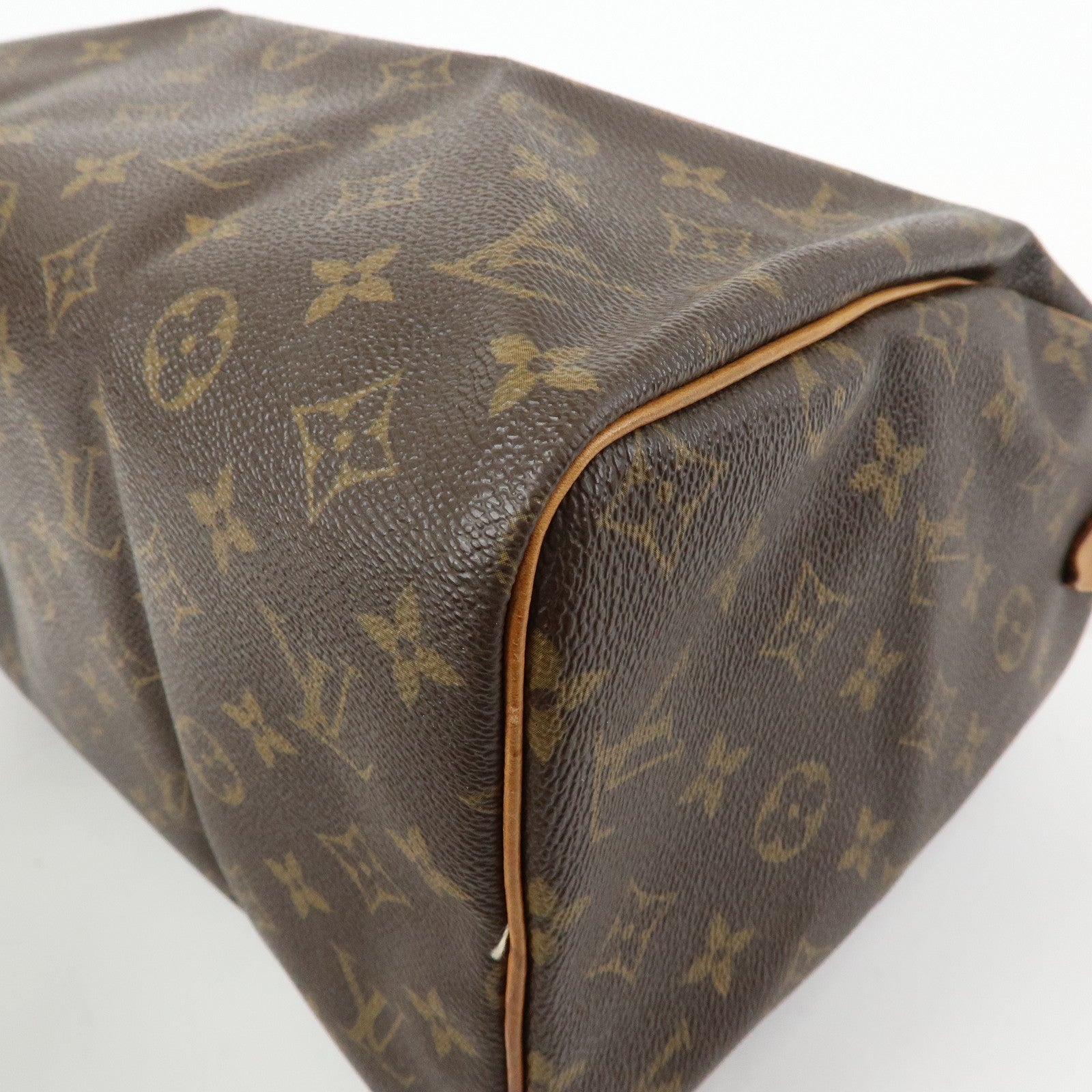 Louis Vuitton Monogram Speedy 30 Boston Bag Hand Bag Brown M41526