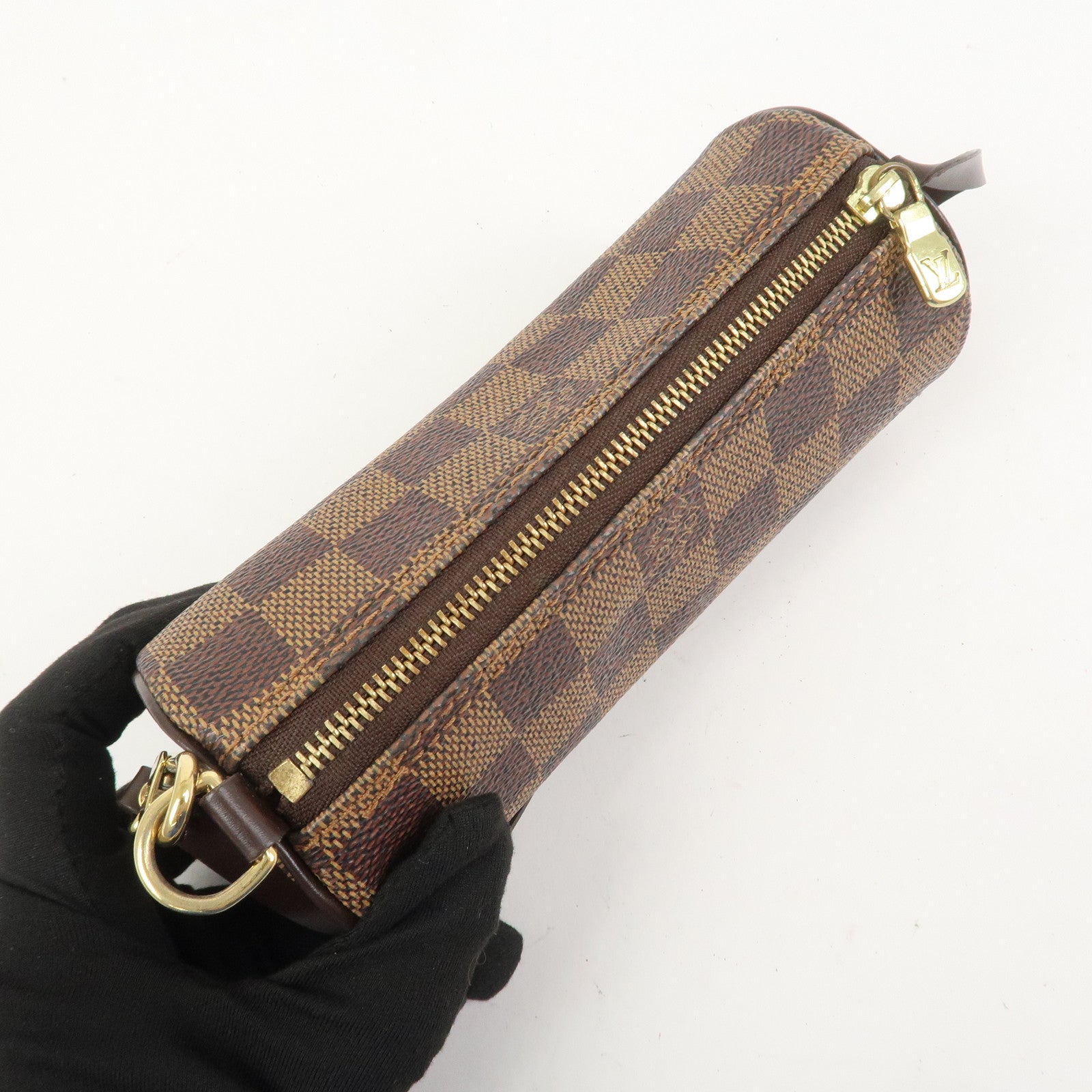 Louis Vuitton Monogram Mini Pouch for Papillon Bag Brown