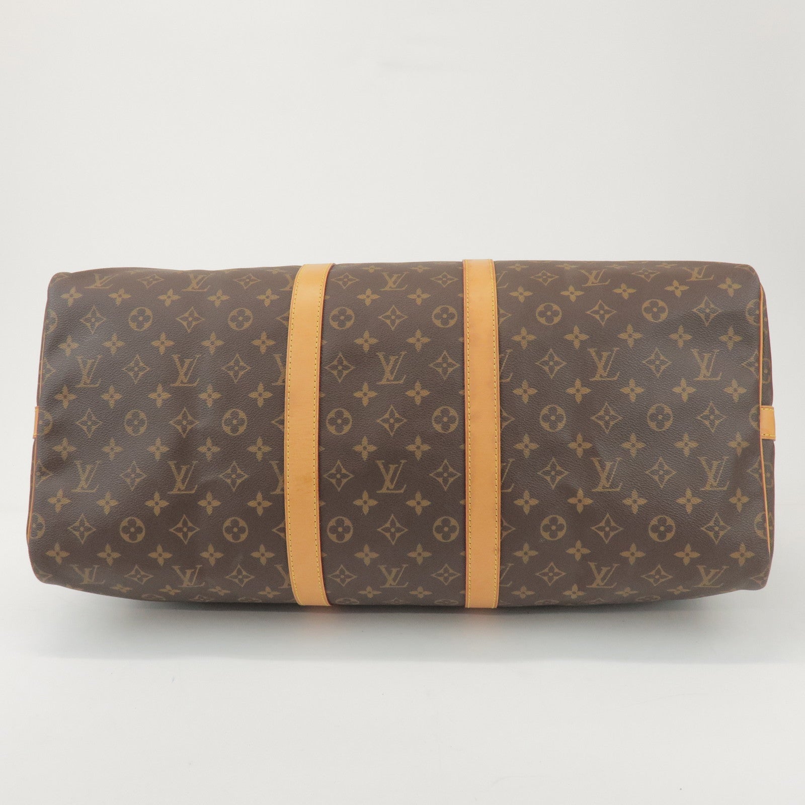 Louis Vuitton Monogram Keep All Bandouliere 55 Boston Bag M41414