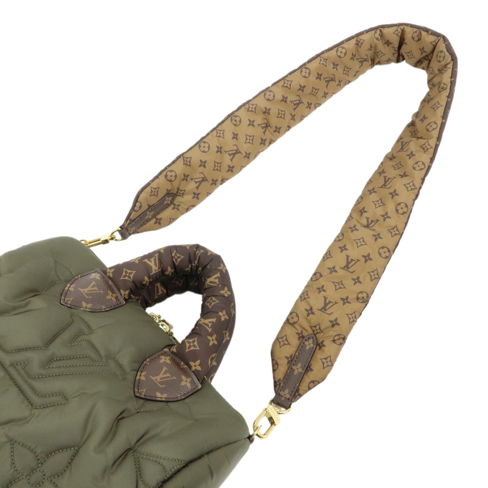 Louis Vuitton LV Pillow Speedy Bandouliere 25 2Way Bag Khaki M59009