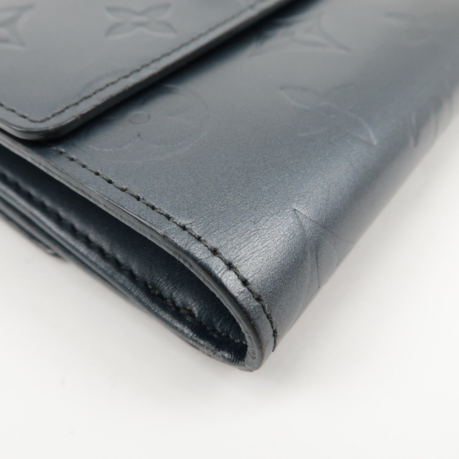 Louis Vuitton Monogram Matte Porte Monnaie Billets Credit M65115 Used