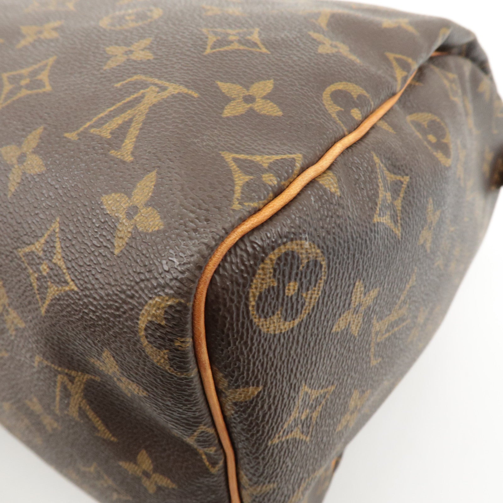 Louis Vuitton Monogram Speedy 40 Hand Bag Boston Bag M41522 Used