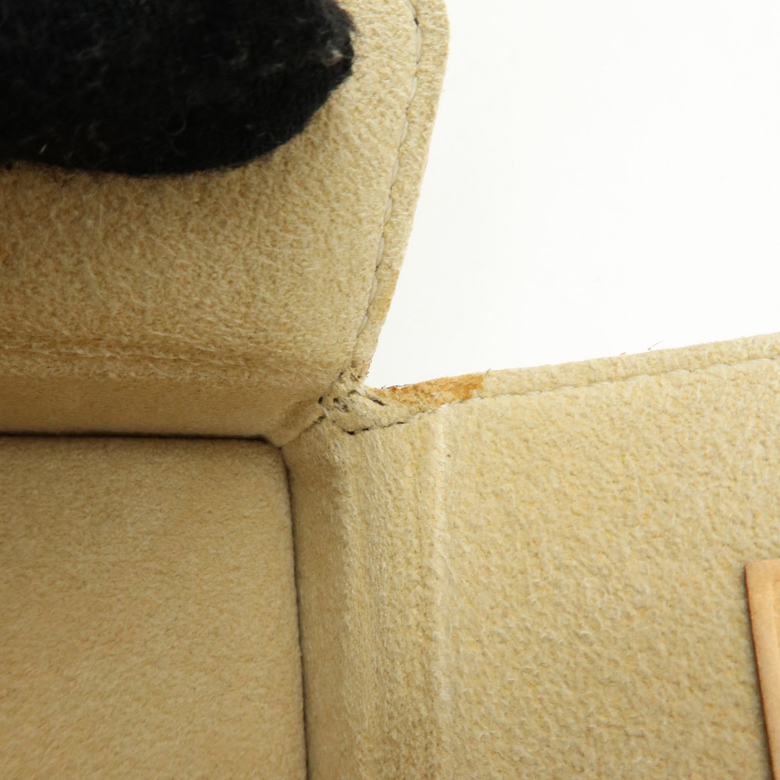 Louis Vuitton Monogram Canvas Jewelry Case Ring Box SN3049