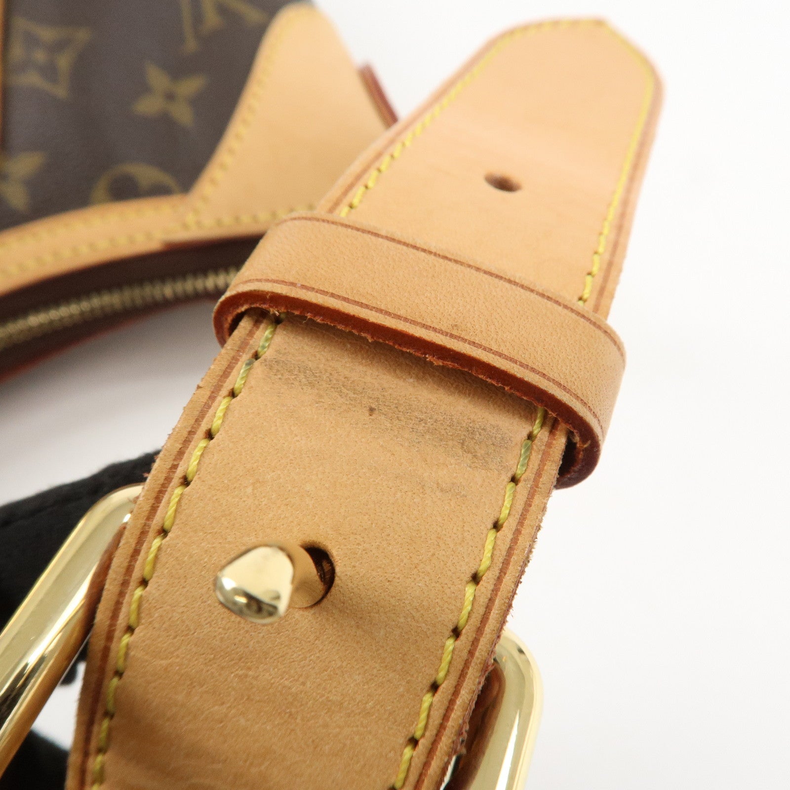 Louis Vuitton Monogram Thames PM Shoulder Bag Brown M56384 Used