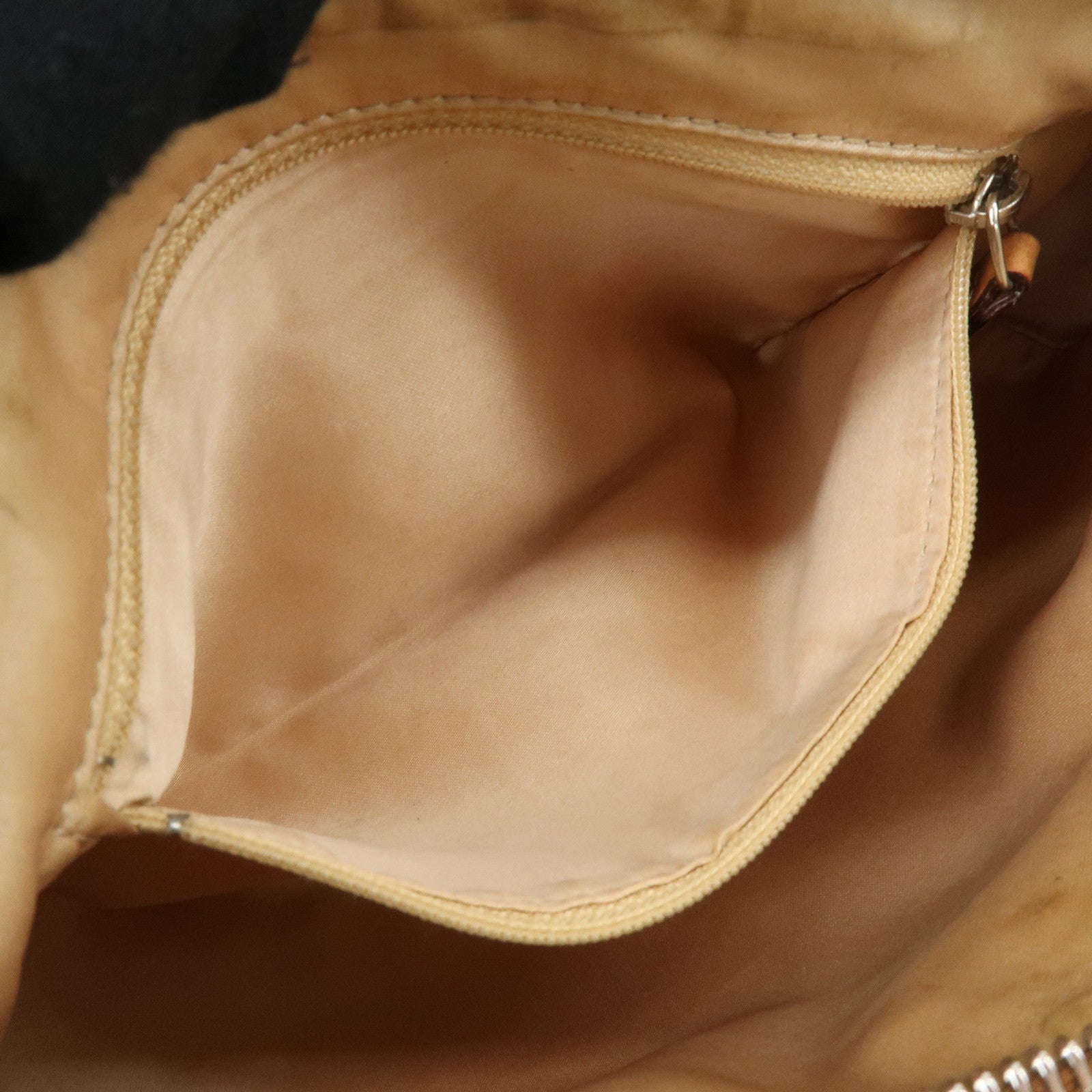 Christian Dior Romantic Trotter PVC Leather Shoulder Bag Brown