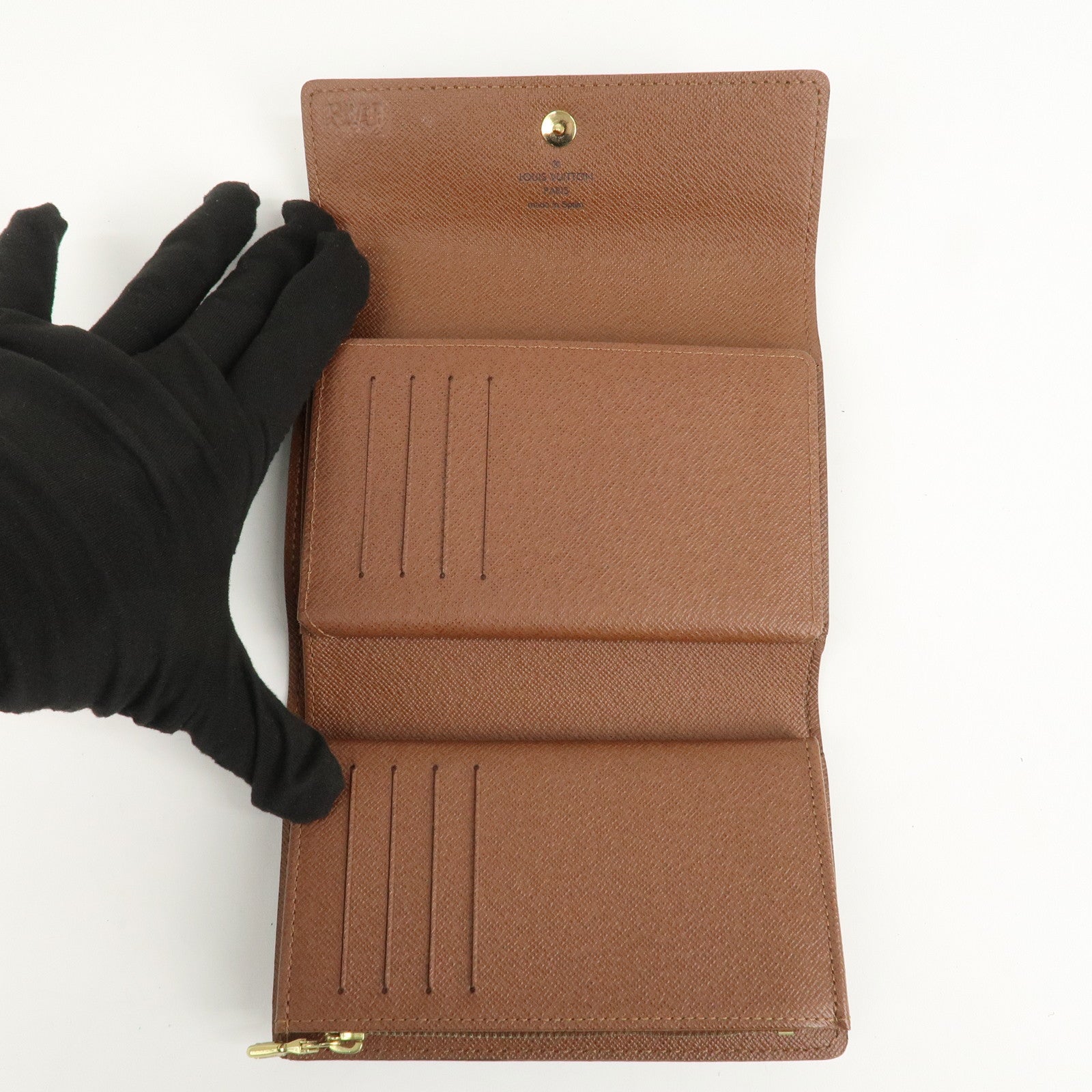 Louis Vuitton Monogram Portefeuille Alexandra Wallet Brown M60047